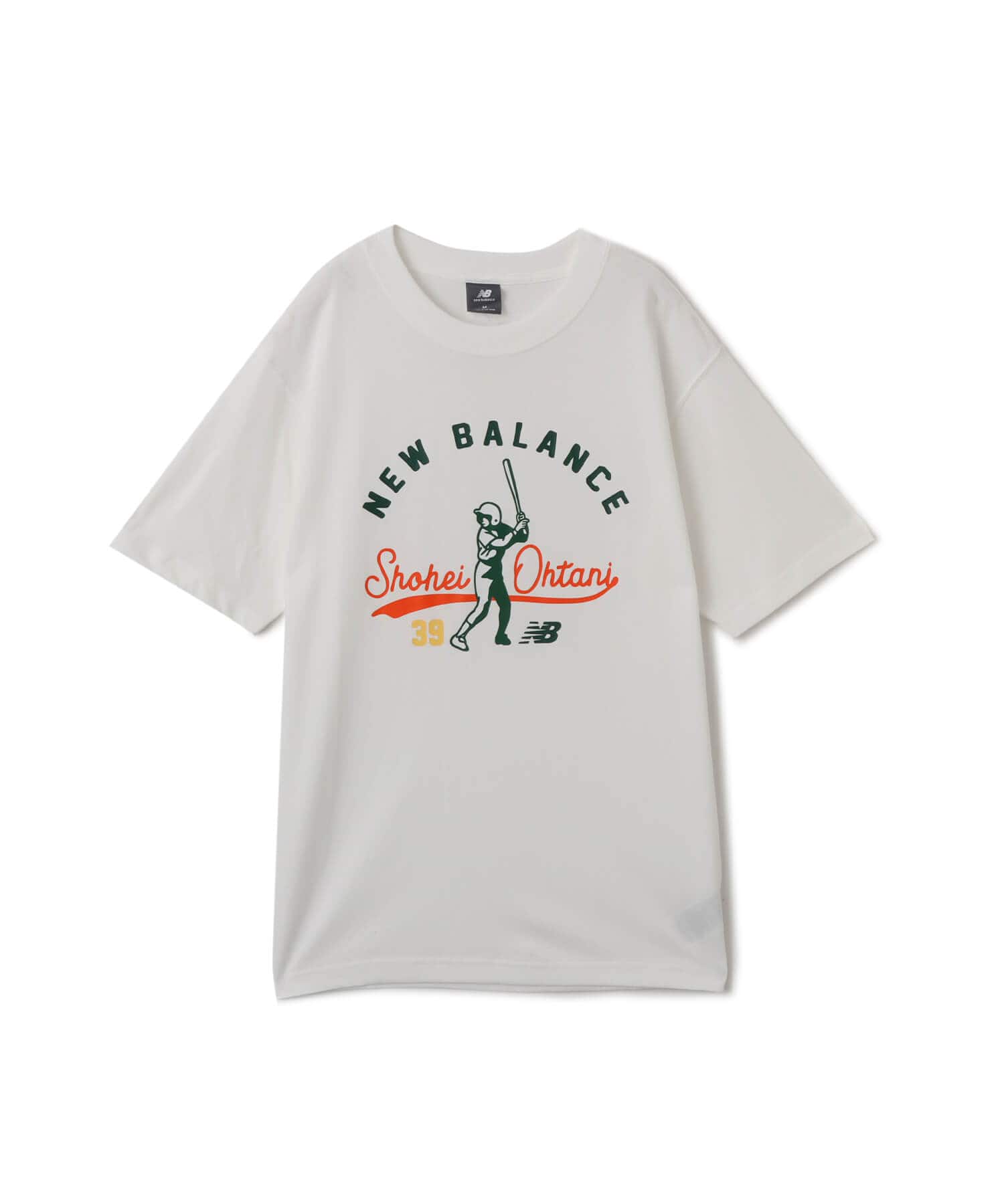 New Balance 大谷翔平 MEMORIES SHORT SLEEVE T SHIRT "BATTING" ホワイトのメイン画像