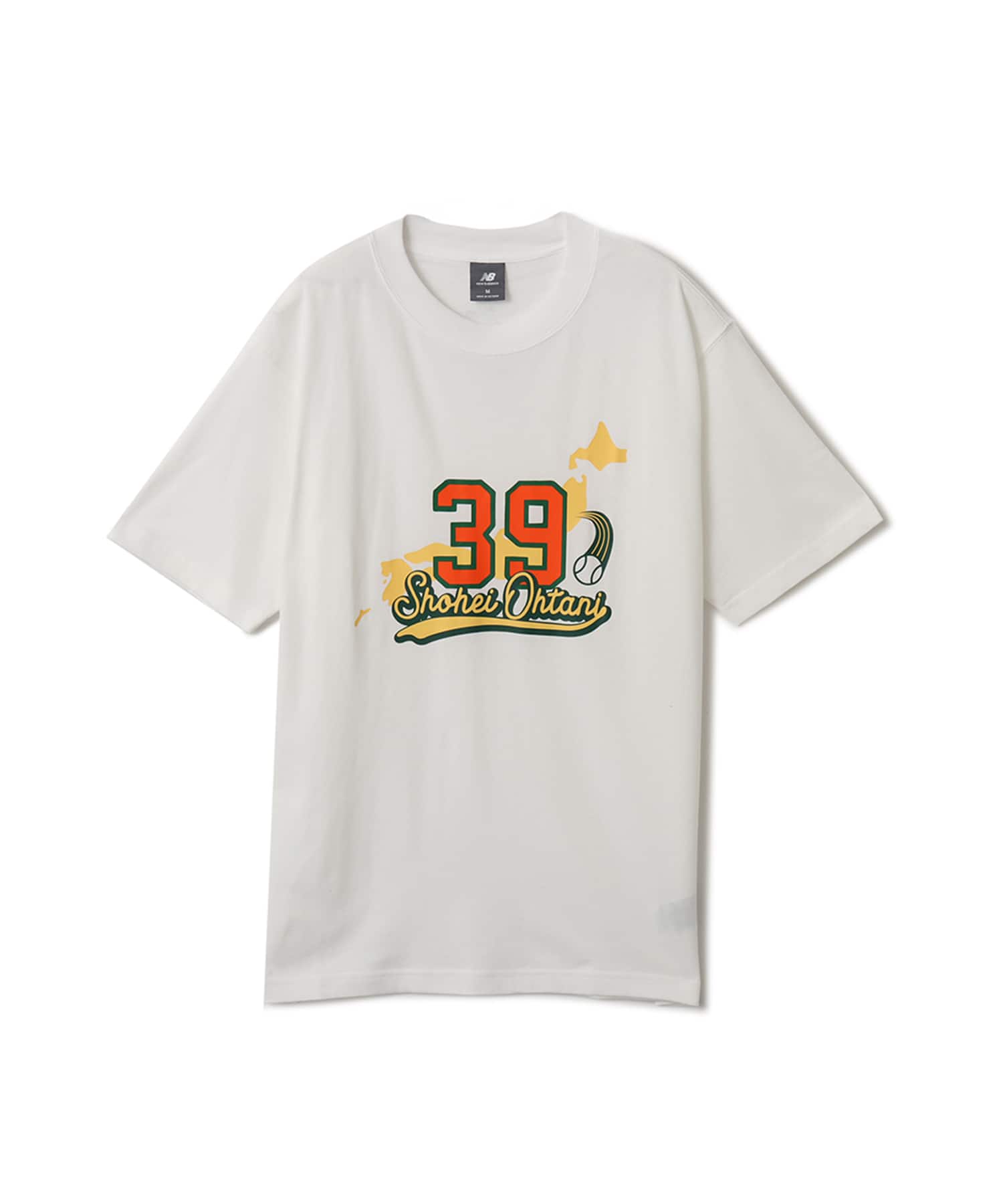 New Balance 大谷翔平 MEMORIES SHORT SLEEVE T SHIRT "39" ホワイトのメイン画像