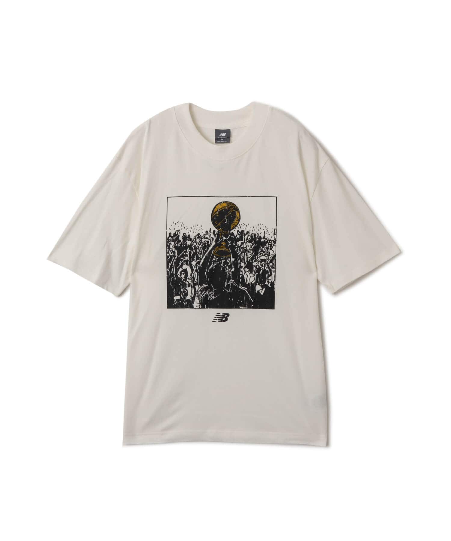 New Balance HOOPS GRAPHIC SHORT SLEEVE T SHIRT シーソルトのメイン画像