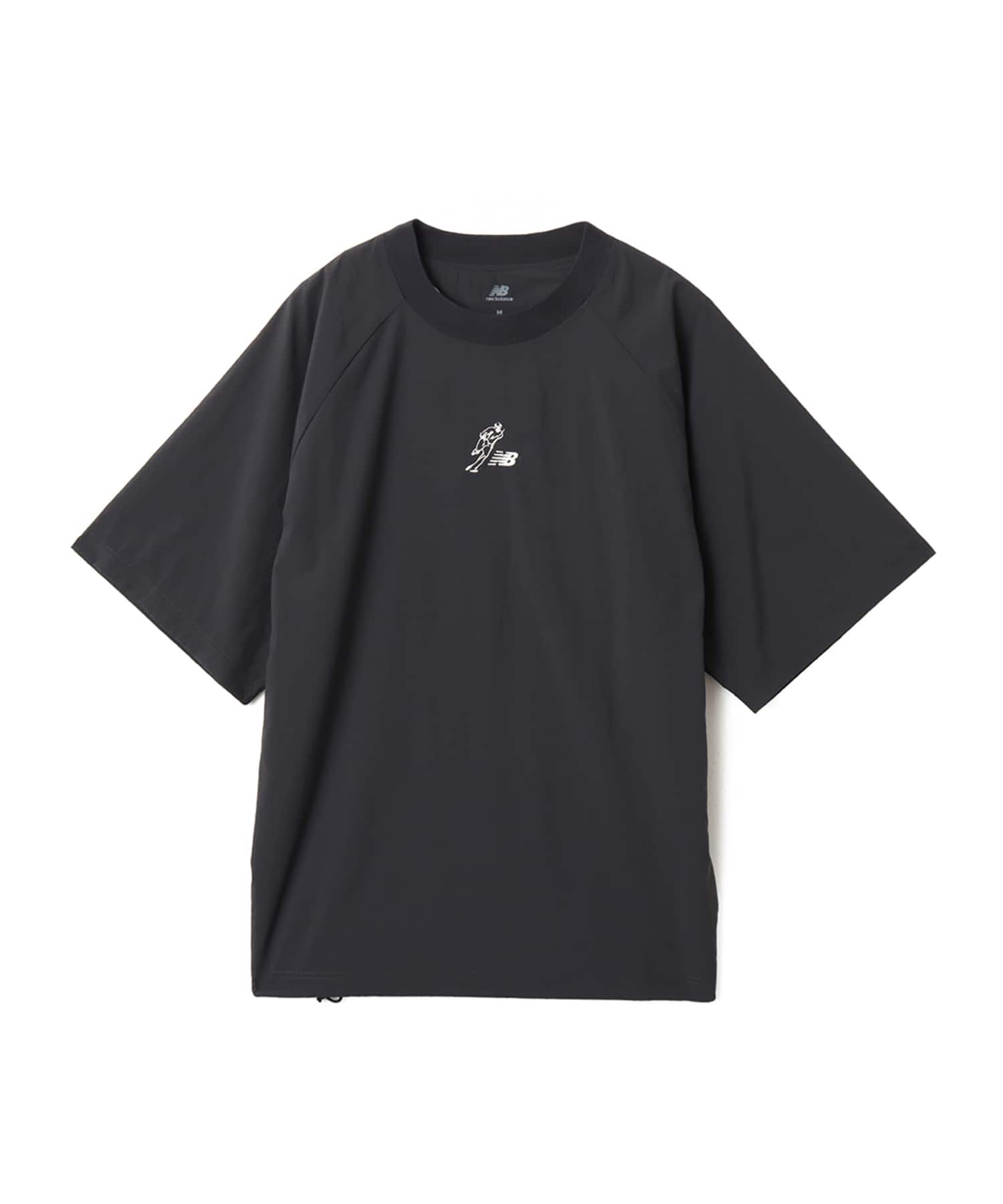 New Balance 大谷翔平 WOVEN SHORT SLEEVE TOP ファントムのメイン画像