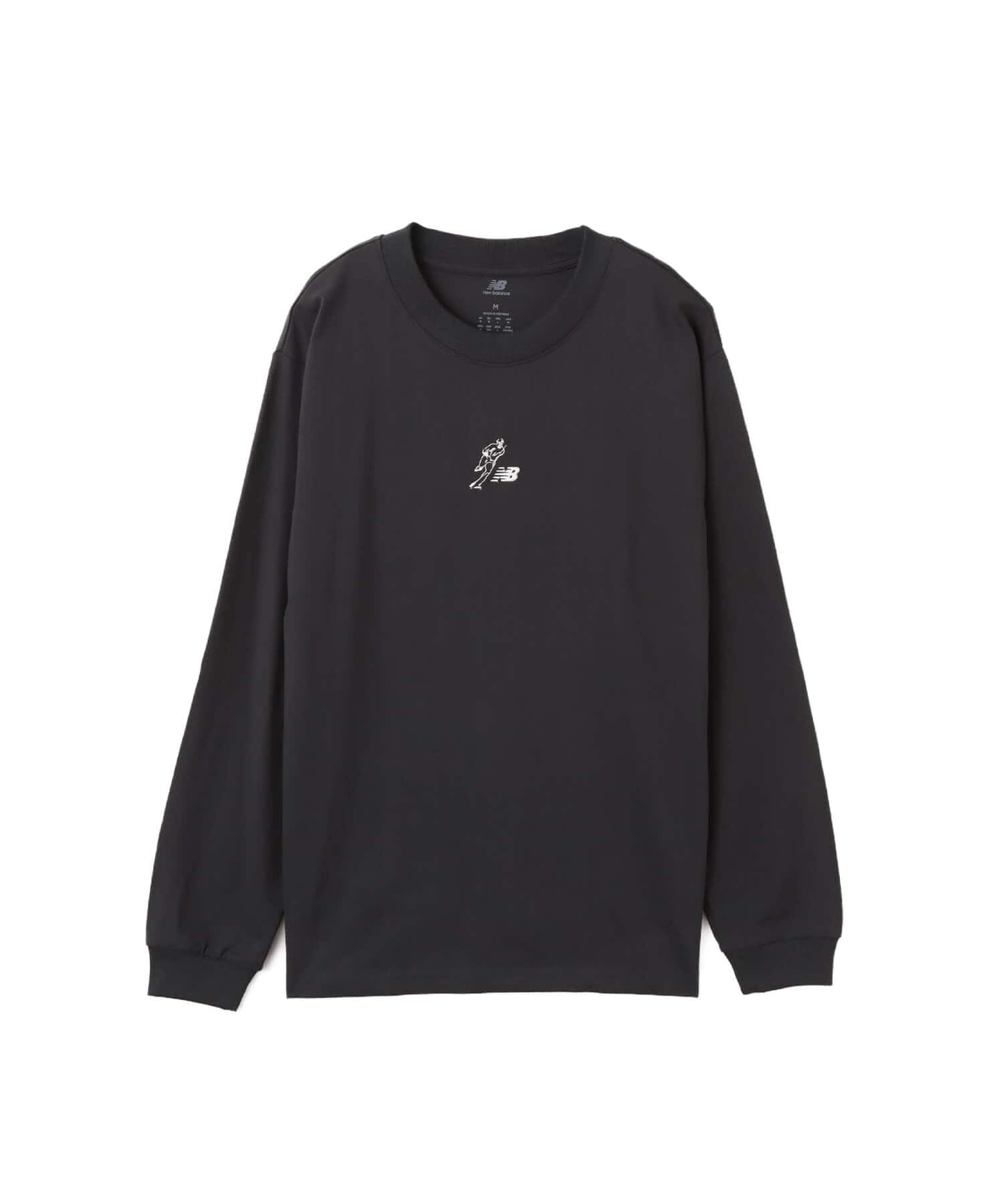 New Balance 大谷翔平 HEAVY WEIGHT COTTON L/S T SHIRT ファントムのメイン画像