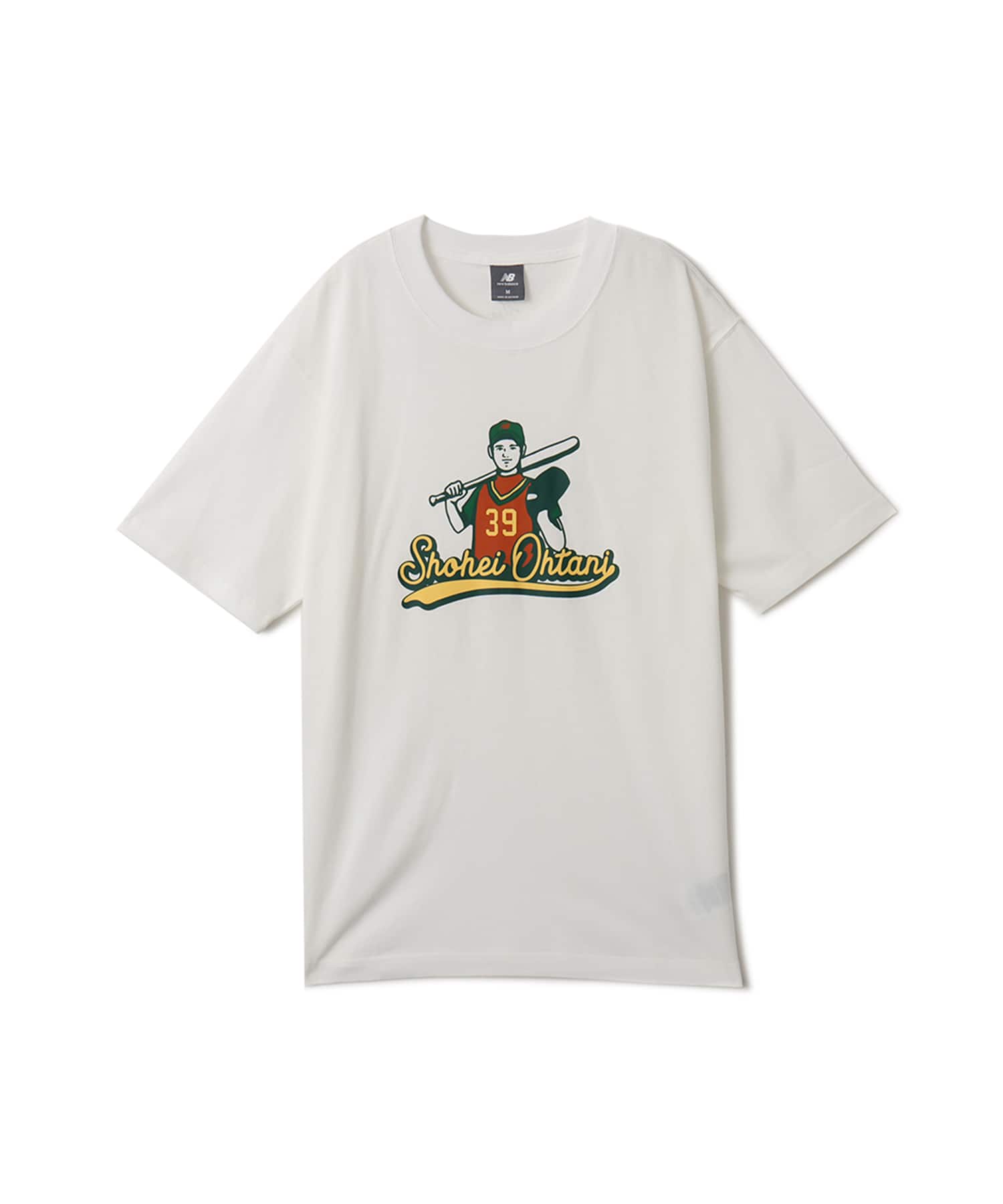 New Balance 大谷翔平 MEMORIES SHORT SLEEVE T SHIRT "39" BOY ホワイトのメイン画像