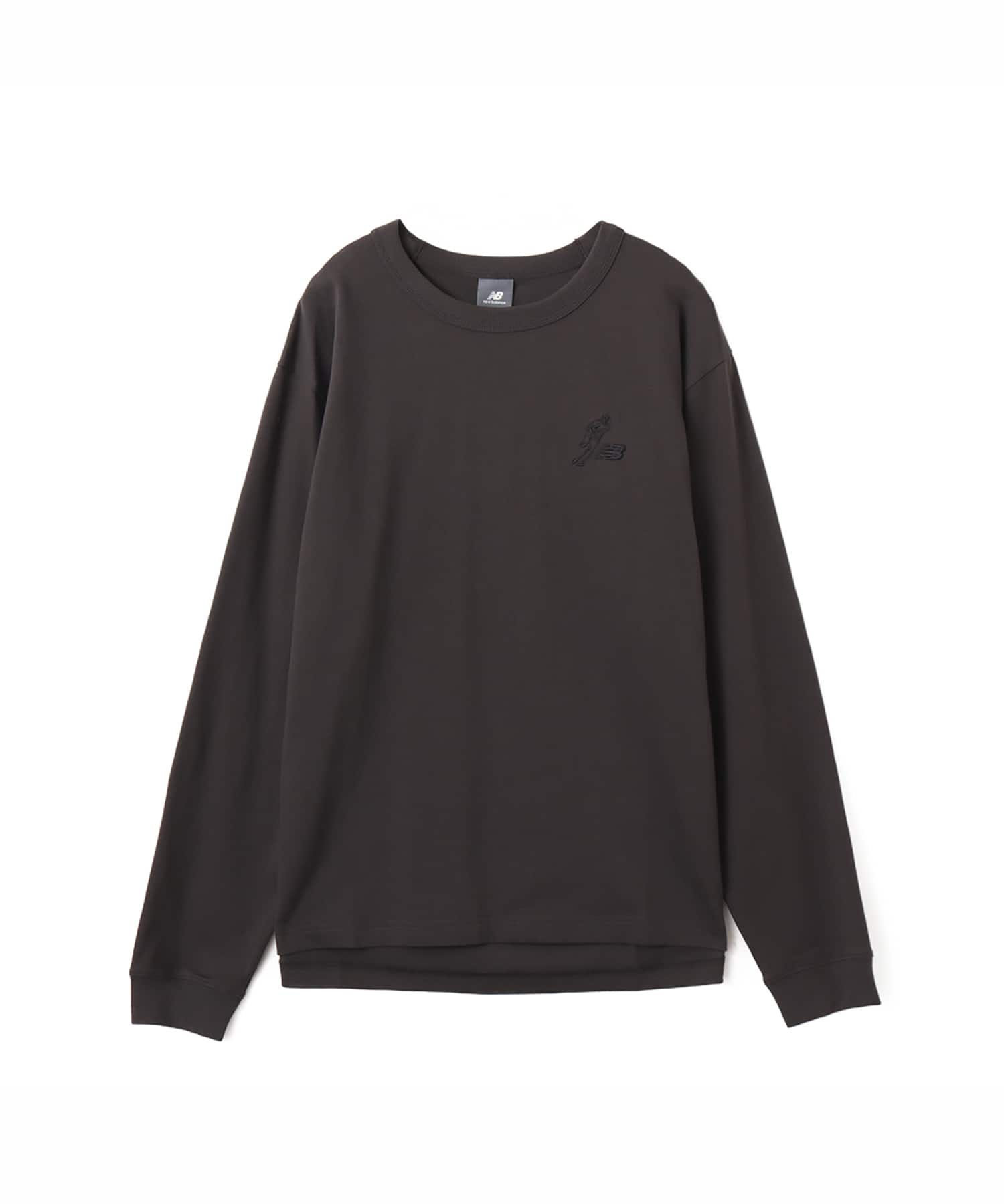 New Balance Shohei Signature Heavy oz LS T-Shirt フェーデッドブラックのメイン画像