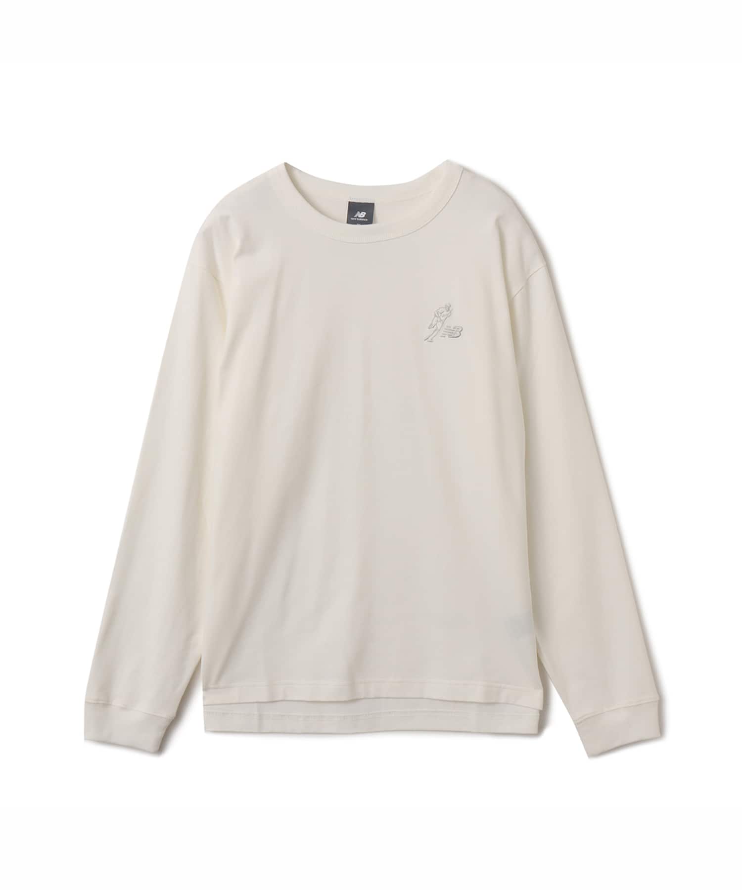New Balance Shohei Signature Heavy oz LS T-Shirt シーソルトのメイン画像
