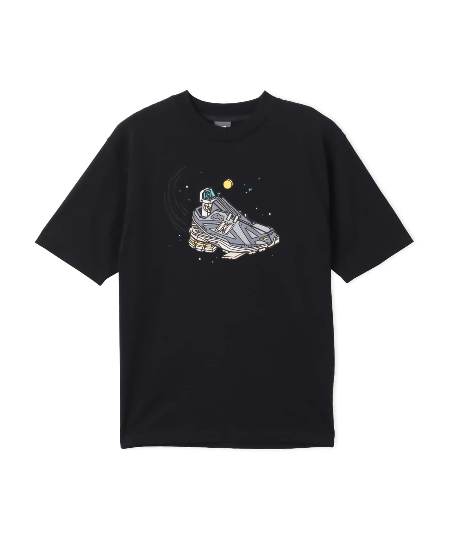 New Balance GHICA Ship Oversized T-shirt ブラックのメイン画像