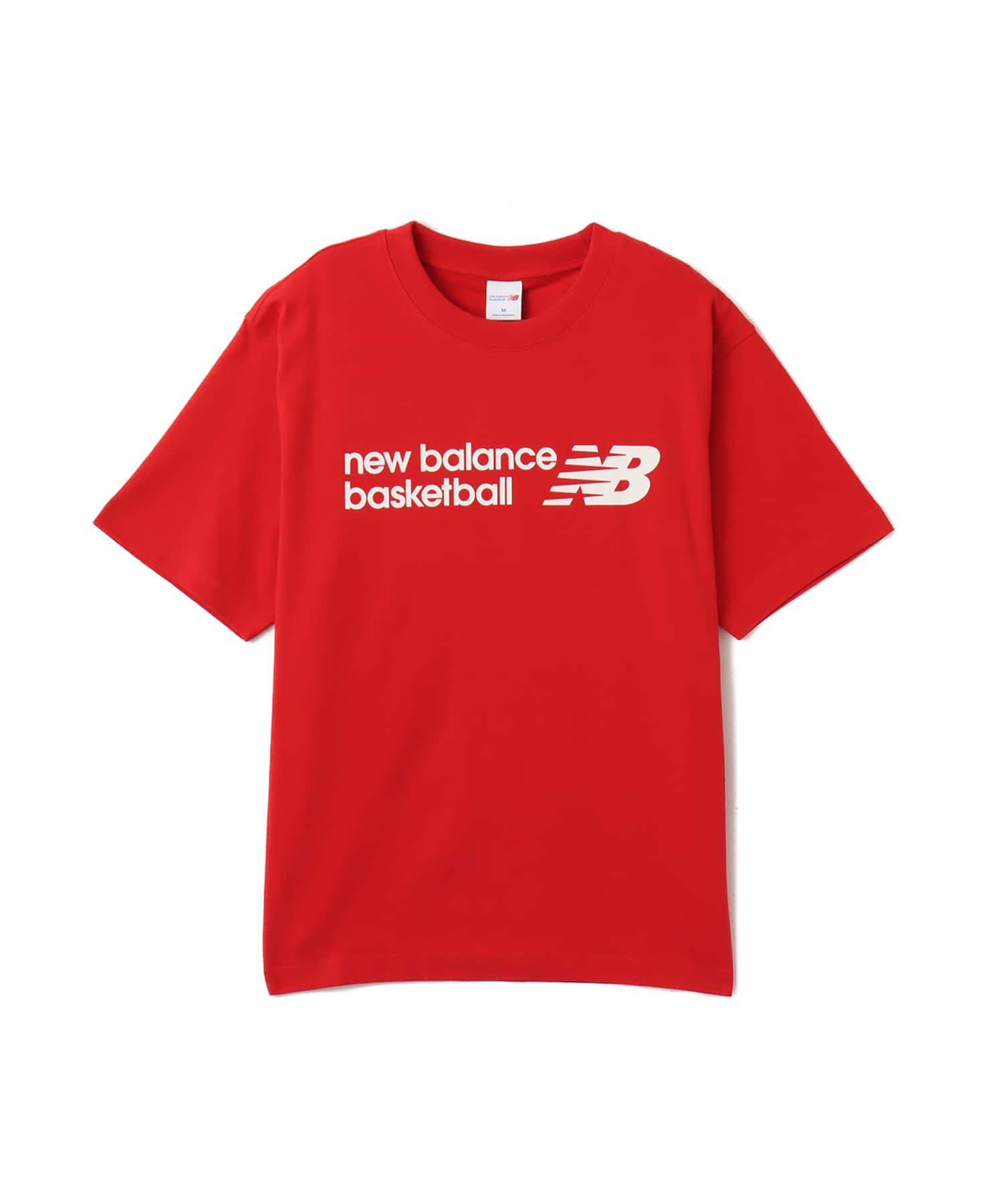 New Balance Basketball Logo Graphic T-Shirt チームレッドのメイン画像