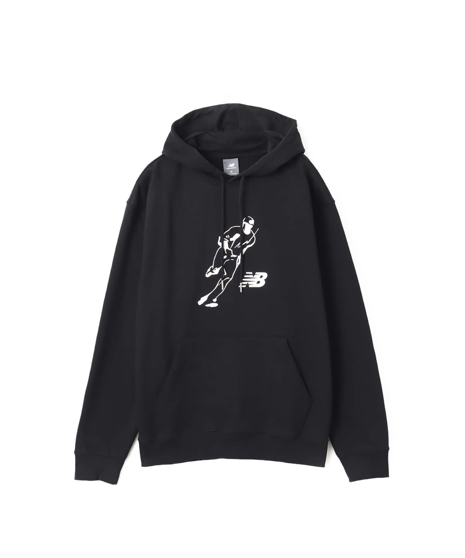 New Balance Shohei Always On Logo Hoodie ブラックのメイン画像