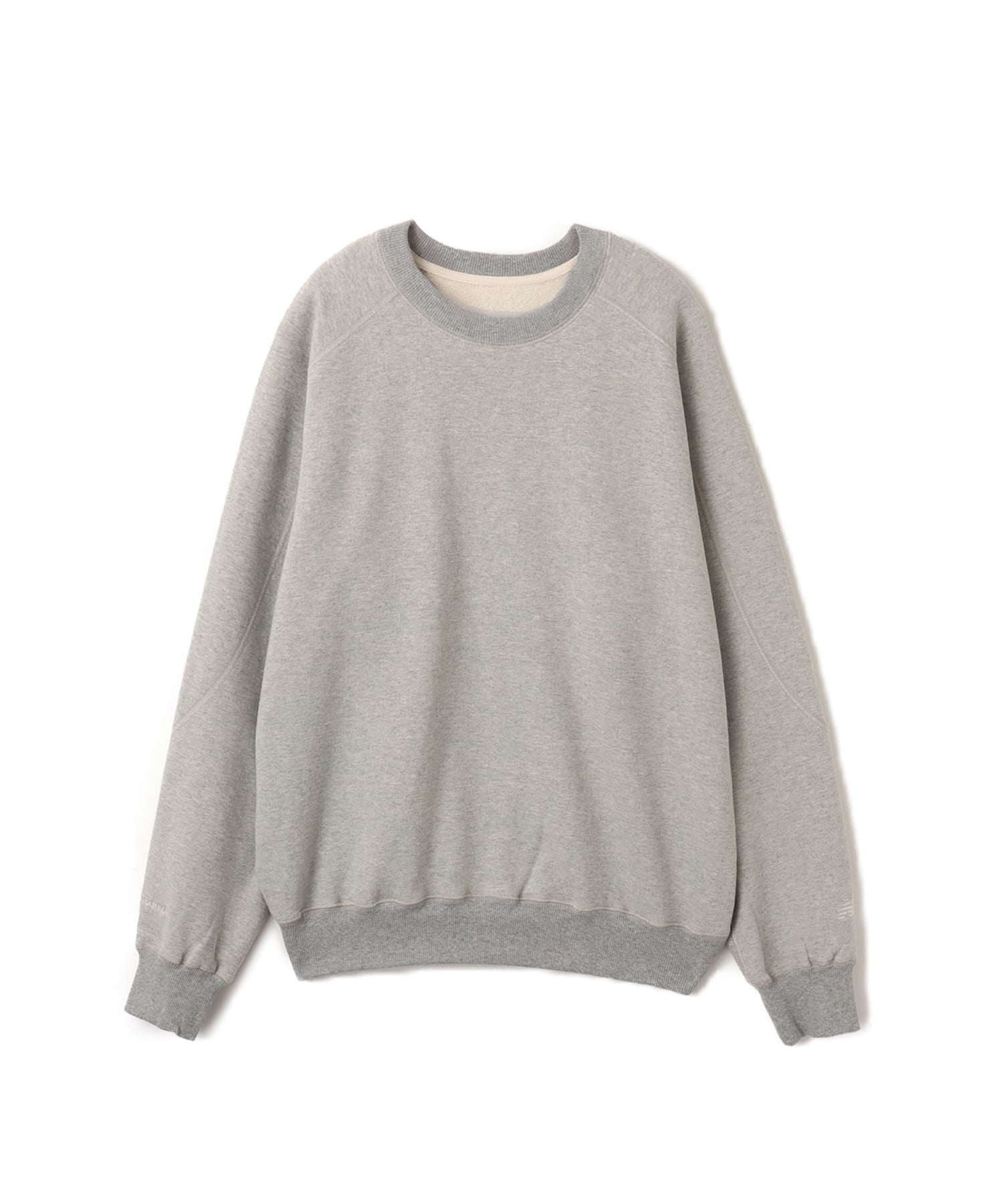 New Balance NB Grey Oversized Crew Neck アスレチックグレーヘザーのメイン画像
