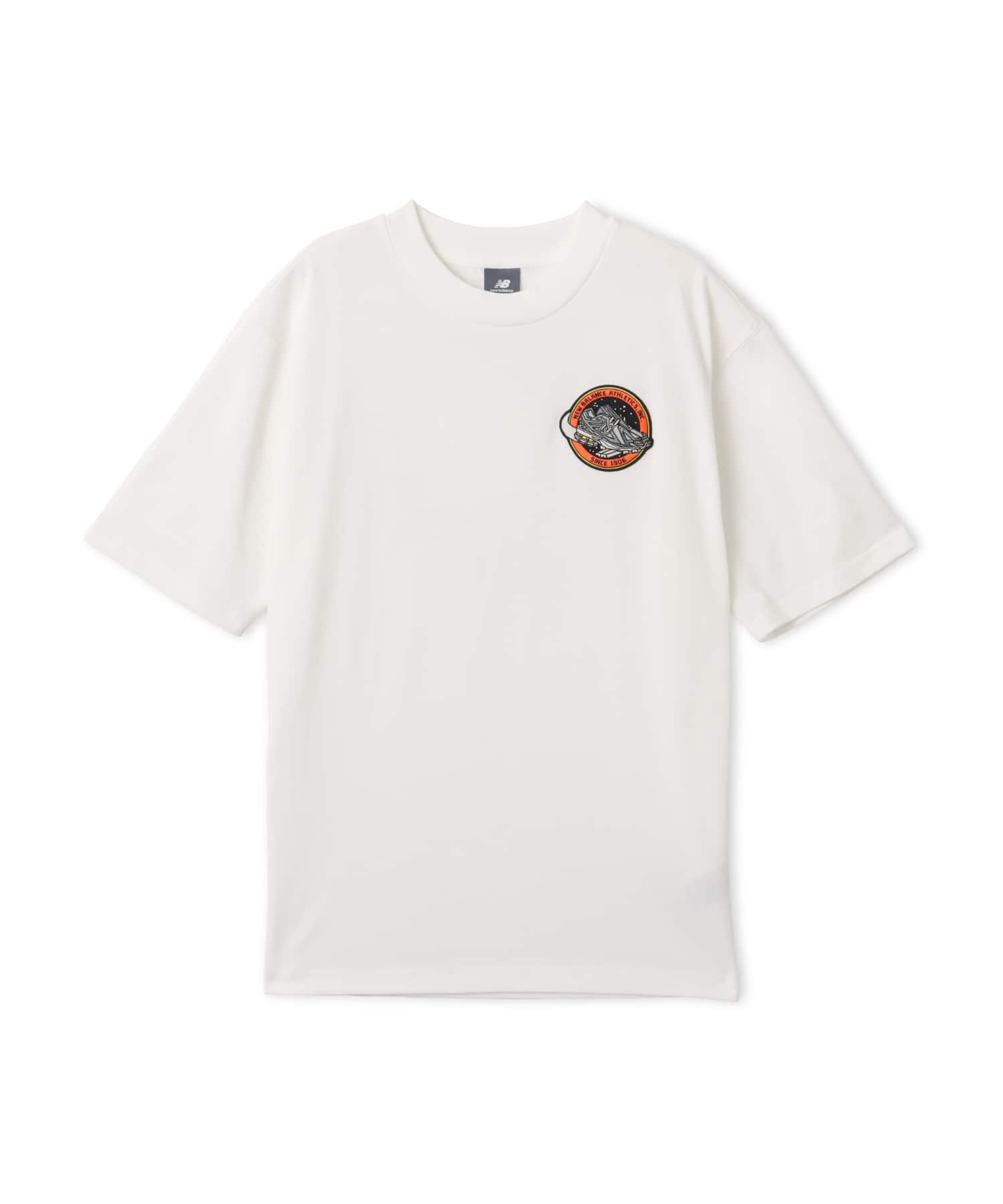New Balance GHICA International Sport Oversized T-Shirt ホワイトのメイン画像