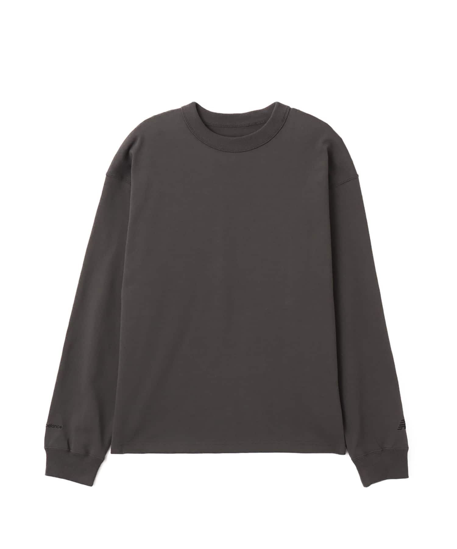 New Balance NB Grey Premium Long Sleeve ブラックトップのメイン画像