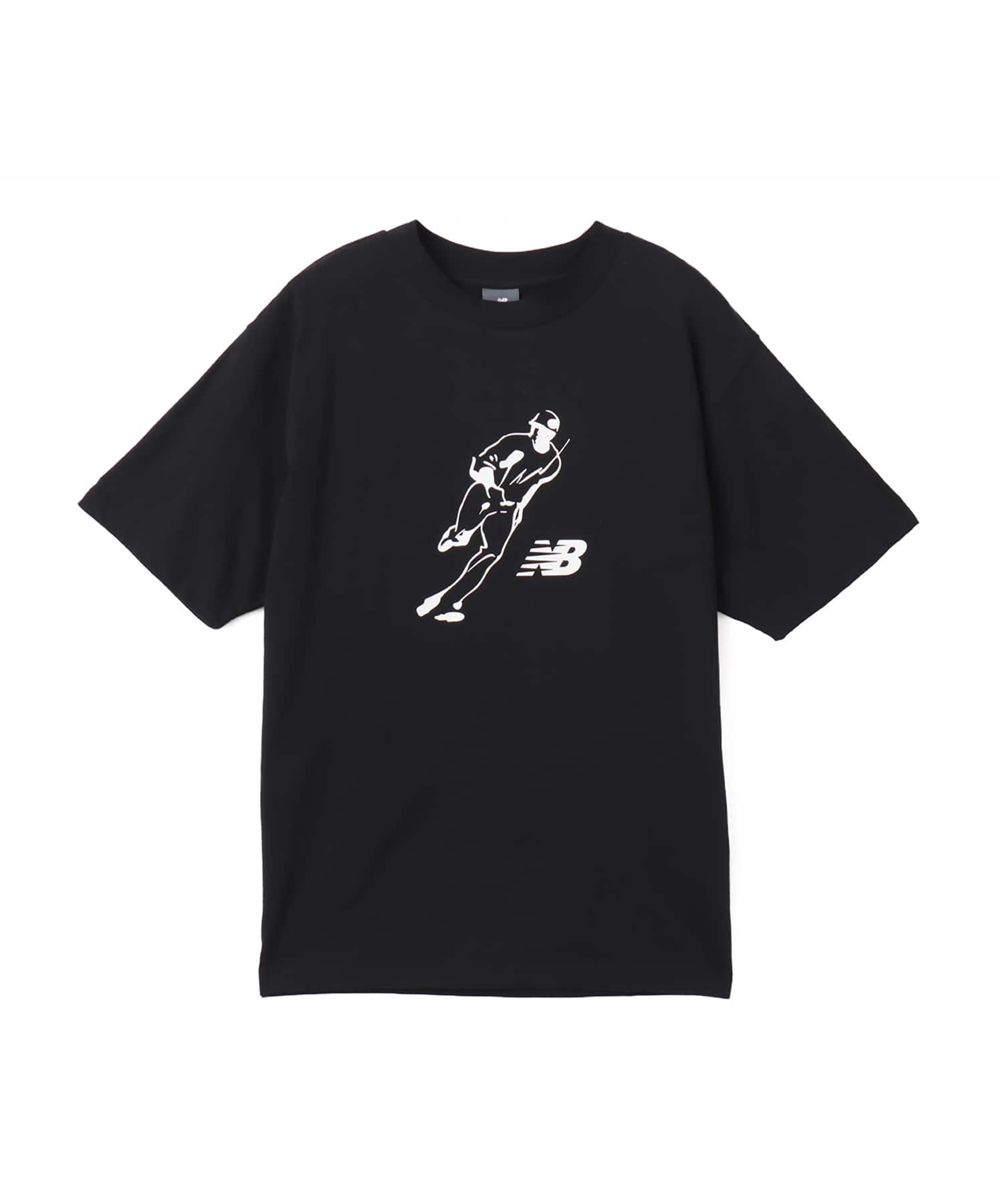 New Balance Shohei Always On Logo LS T-Shirt ブラックのメイン画像