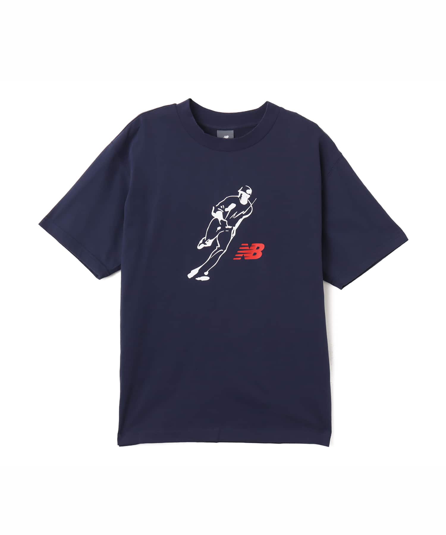 New Balance Shohei Always On Logo LS T-Shirt チームネイビーのメイン画像