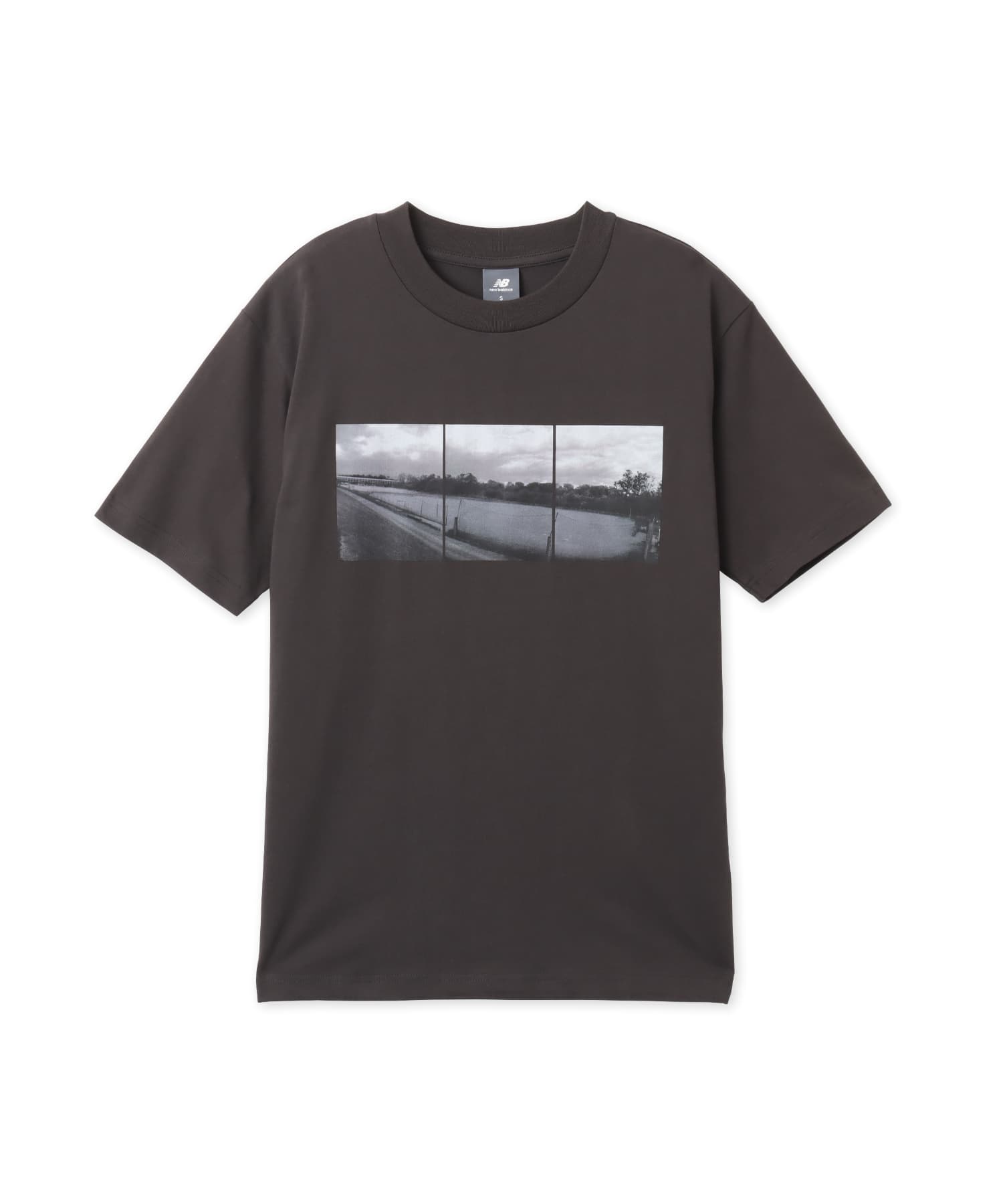 New Balance Shohei Signature Photo SS T-Shirt 1 Mens フェーデッドブラックのメイン画像