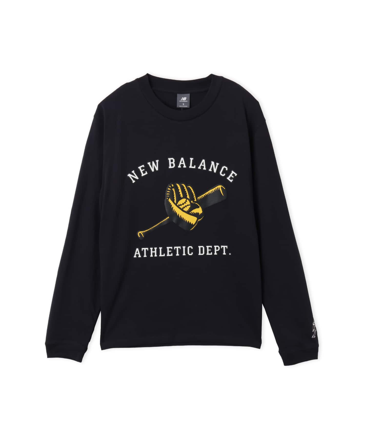 New Balance SHOHEI OHTANI SIGNATURE LONG SLEEVE T-SHIRT ダークナイトのメイン画像