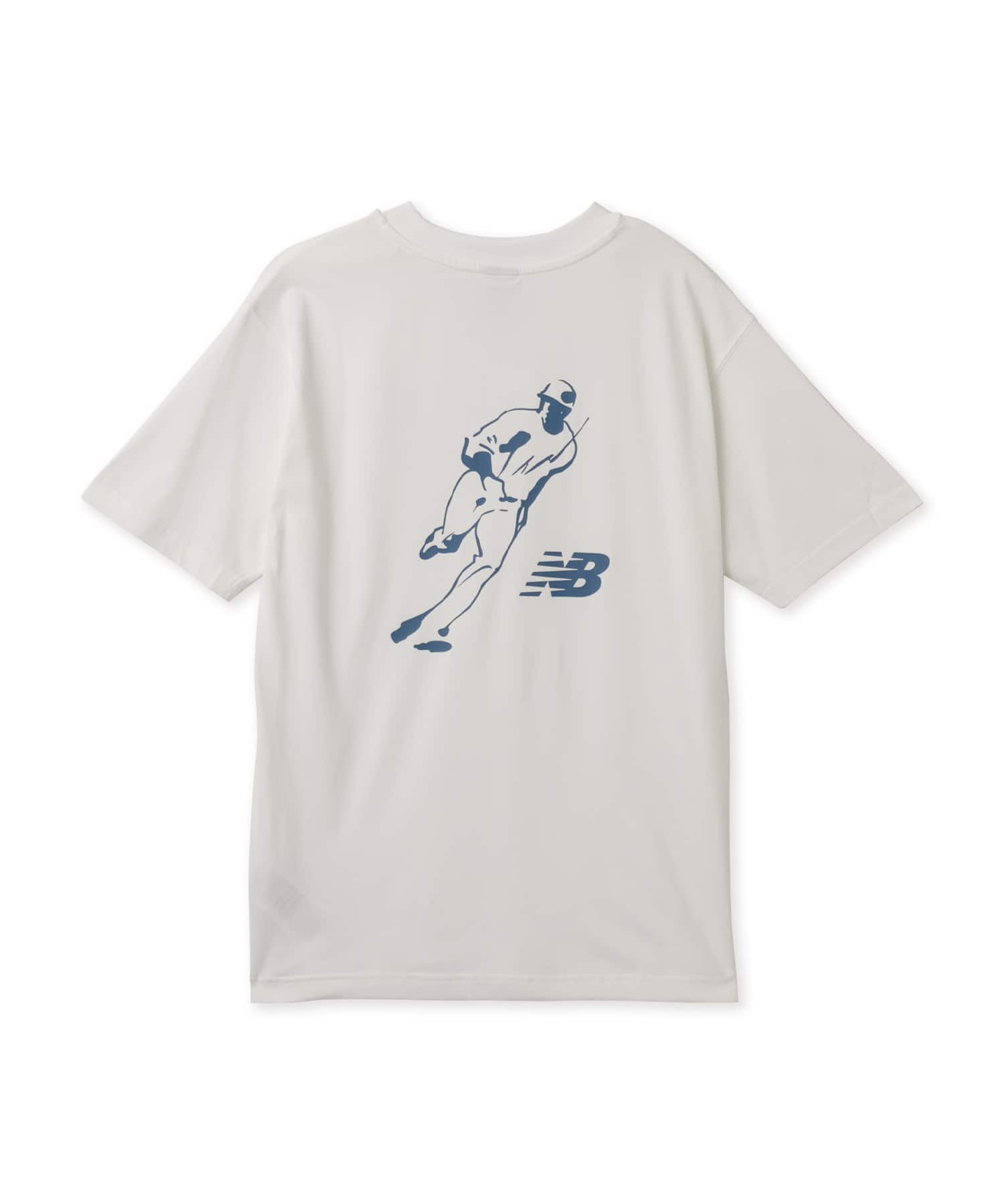 New Balance SHOHEI OHTANI ALWAYS ON LOGO SHORT SLEEVE T-SHIRT ホワイトのメイン画像