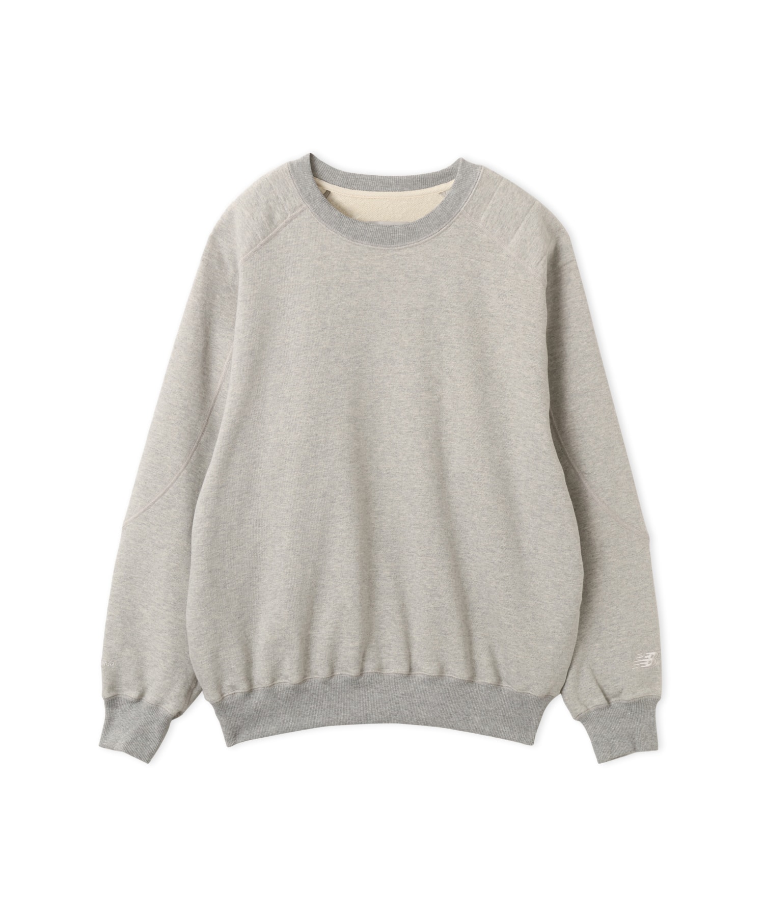 New Balance NB GREY SWEAT CREW アスレチックグレーヘザーのメイン画像