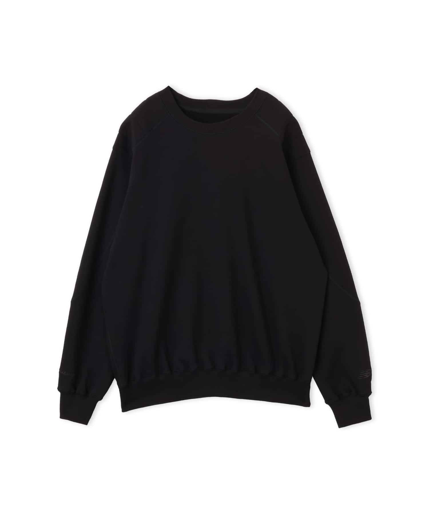 New Balance NB GREY SWEAT CREW ブラックのメイン画像