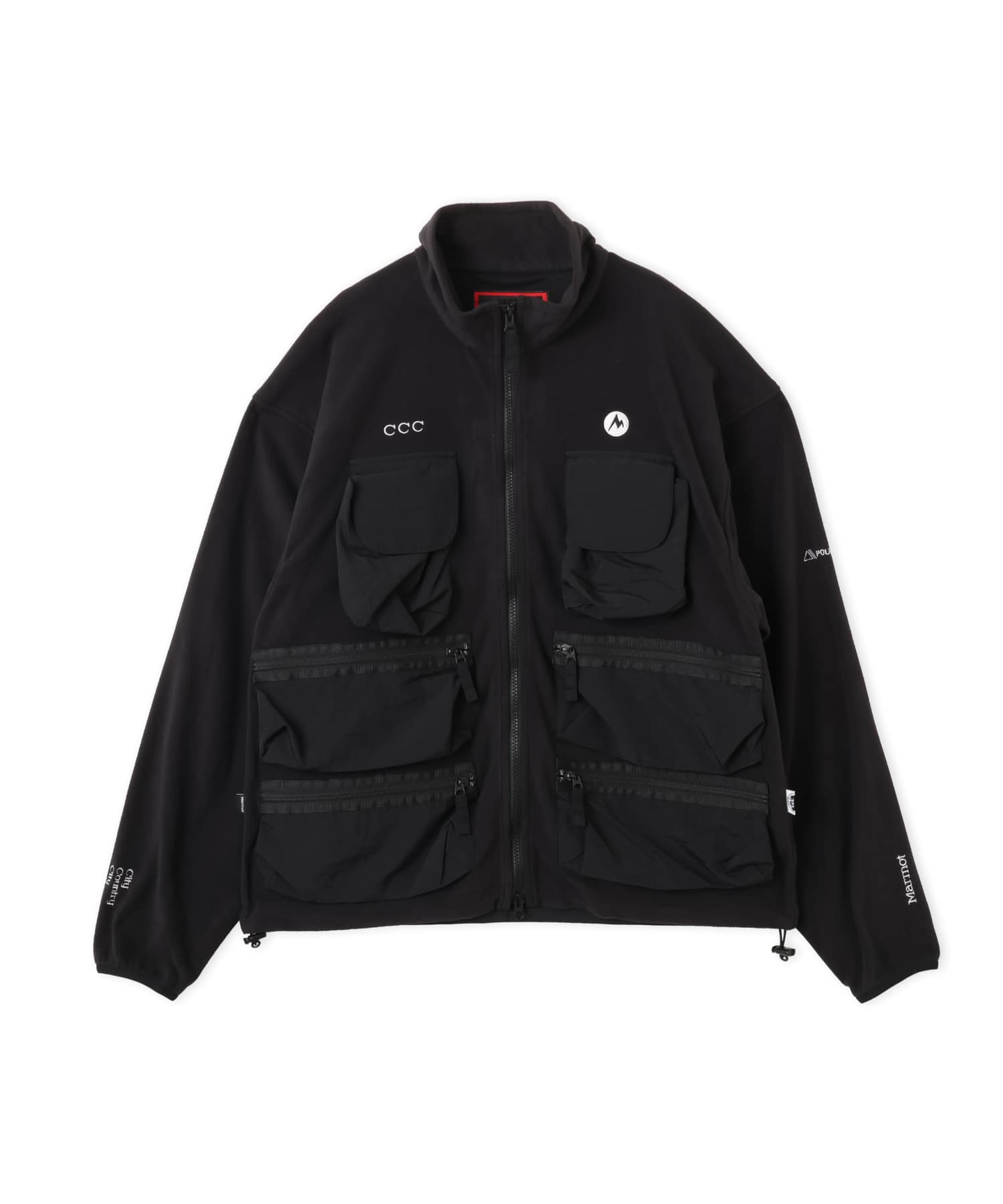 MARMOT MC POLARTEC FLLECE JACKET BLACKのメイン画像