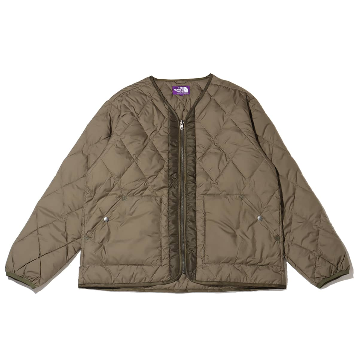 THE NORTH FACE PURPLE LABEL PLAS Field Down Cardigan Olive Drab  |atmos（アトモス） 公式オンラインストア