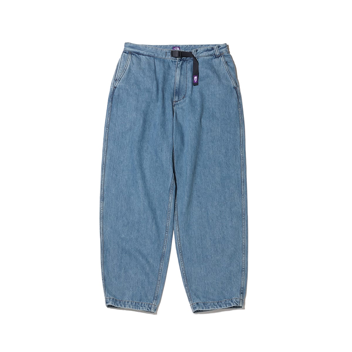 THE NORTH FACE PURPLE LABEL Denim Wide Tapered Field Pants Indigo Bleach