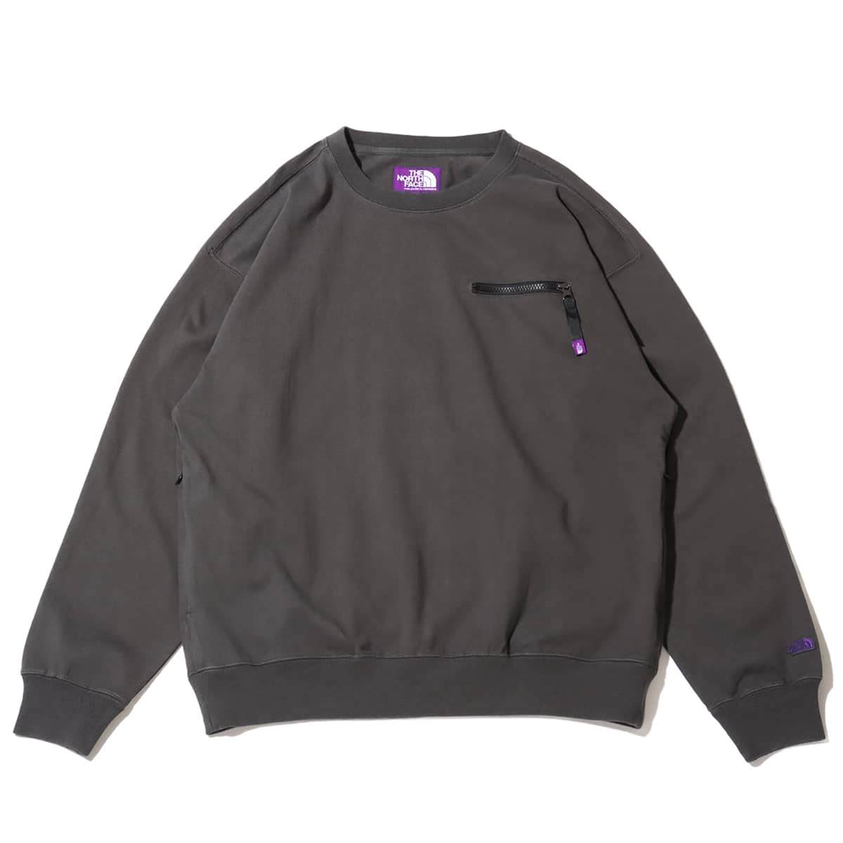 THE NORTH FACE Purple label 9.5oz Cotton Jersey Field Pullover Charcoal - チャコール - L