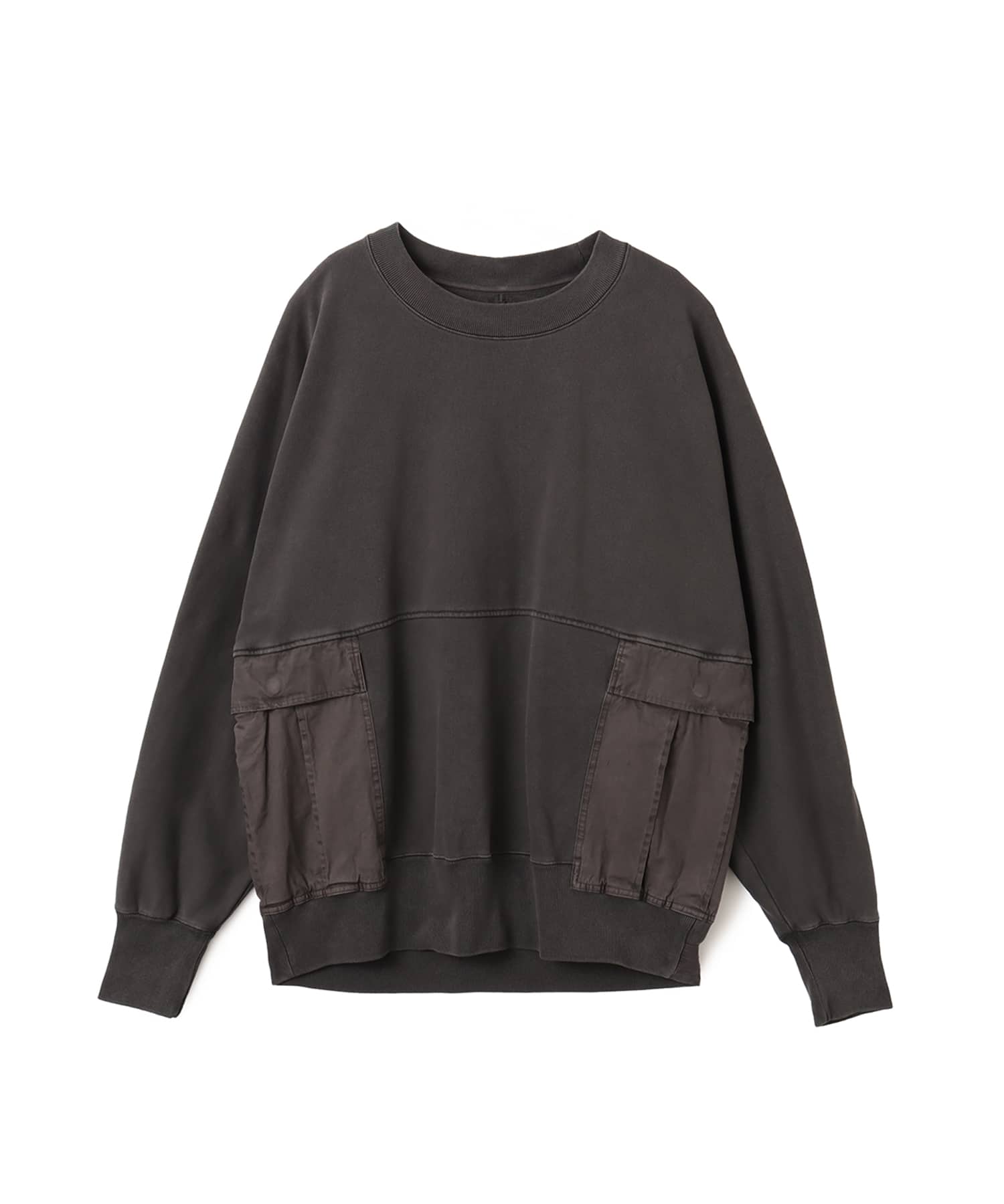 THE NORTH FACE PURPLE LABEL 11oz Crewneck Sweatshirt Charcoalのメイン画像
