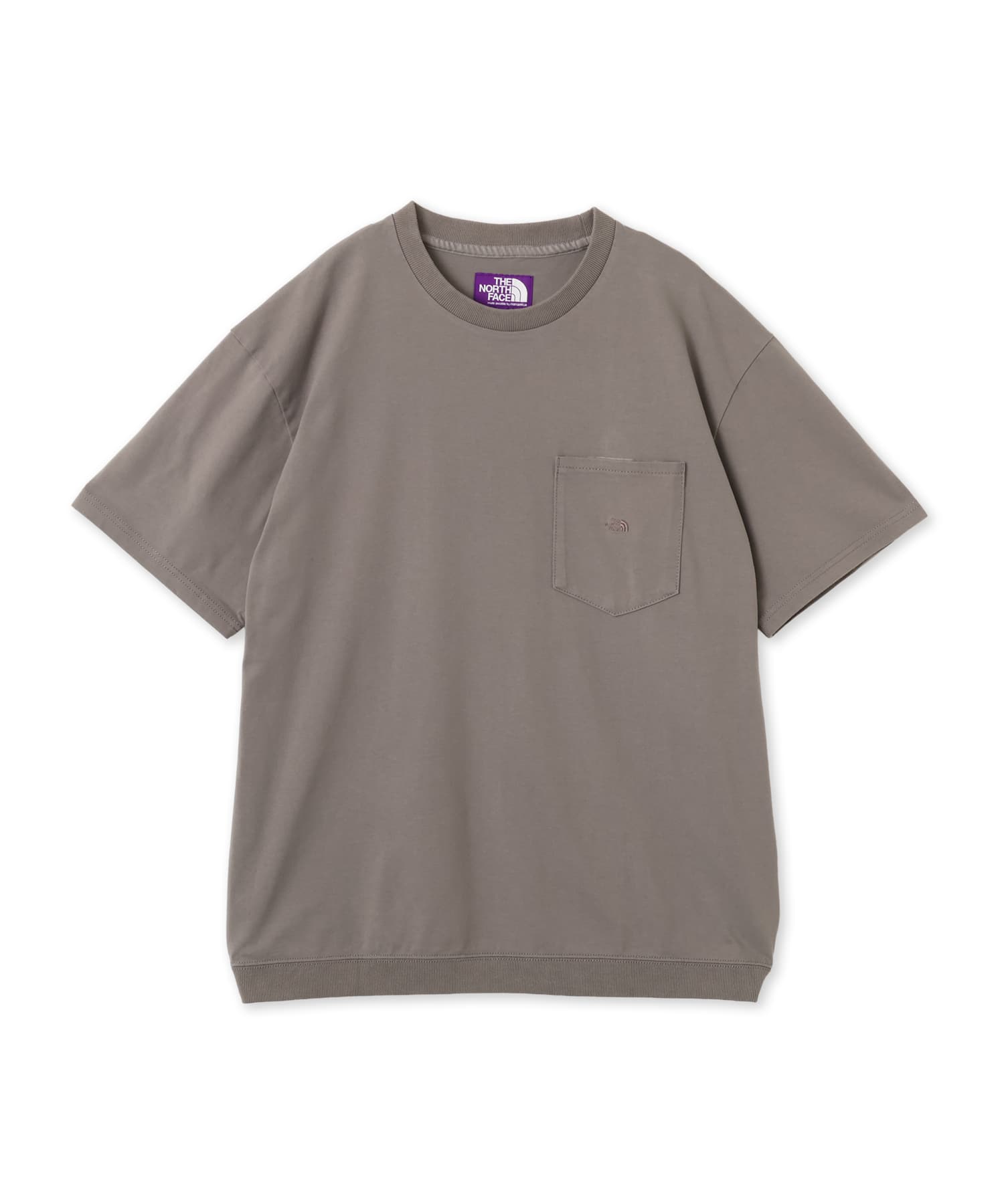THE NORTH FACE PURPLE LABEL H BLKY POCKET TEE GRAYのメイン画像