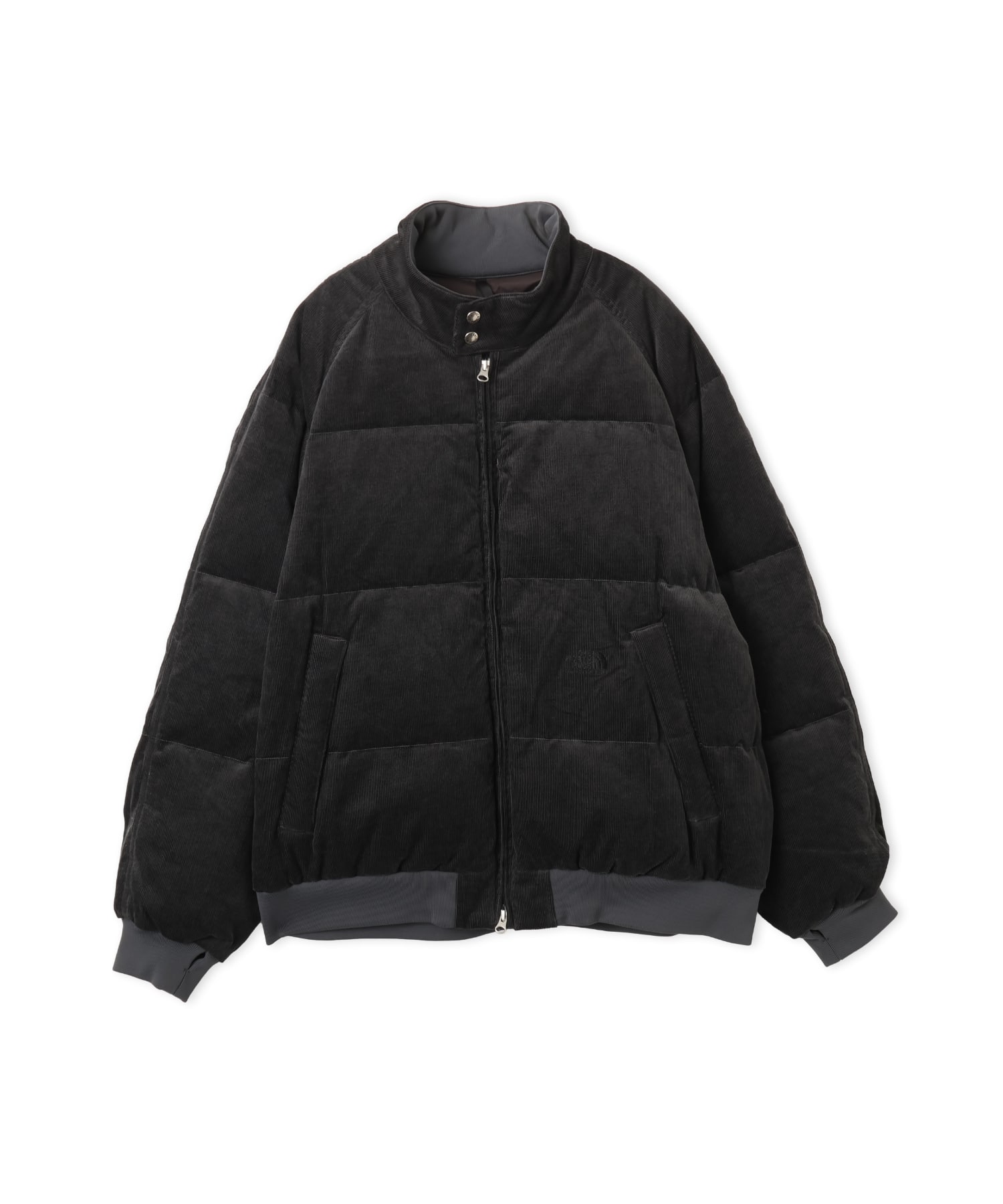 THE NORTH FACE PURPLE LABEL CORDUROY FIELD DOWN JACKET CHARCOのメイン画像