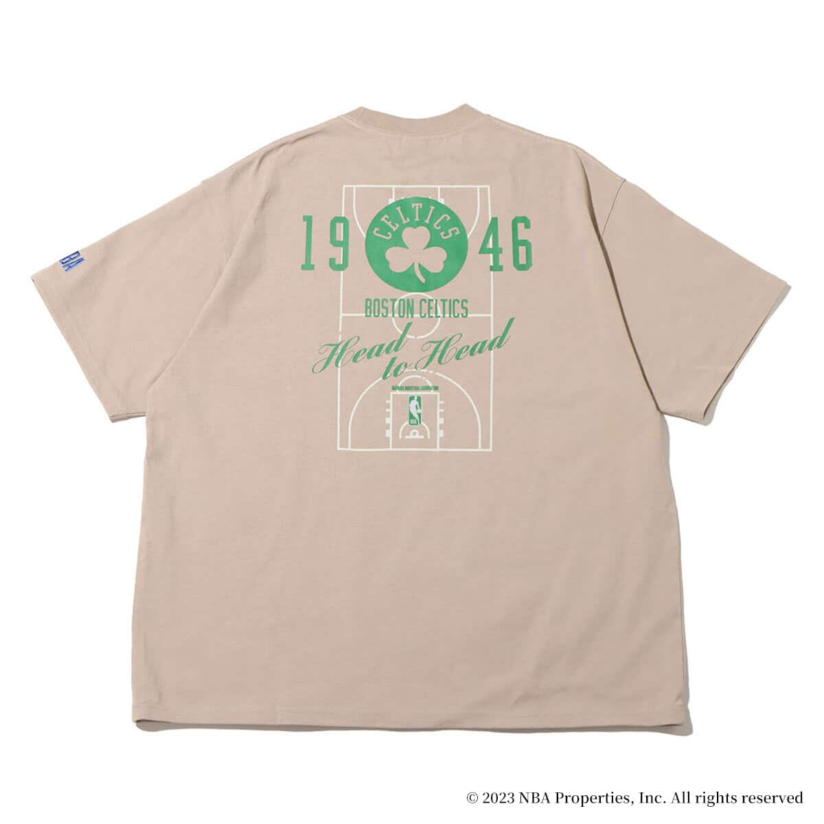 TOKYO 23 NBA Team Logo T-Shirt BEIGE x BOSTON 23SS-S