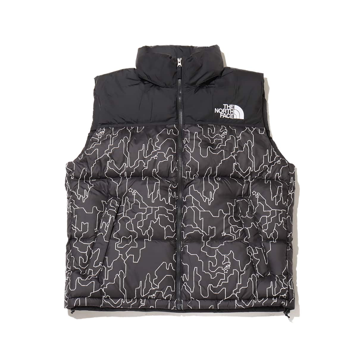 THE NORTH FACE Novelty Nuptse Vest ブラックツリーバーク |atmos（アトモス） 公式オンラインストア