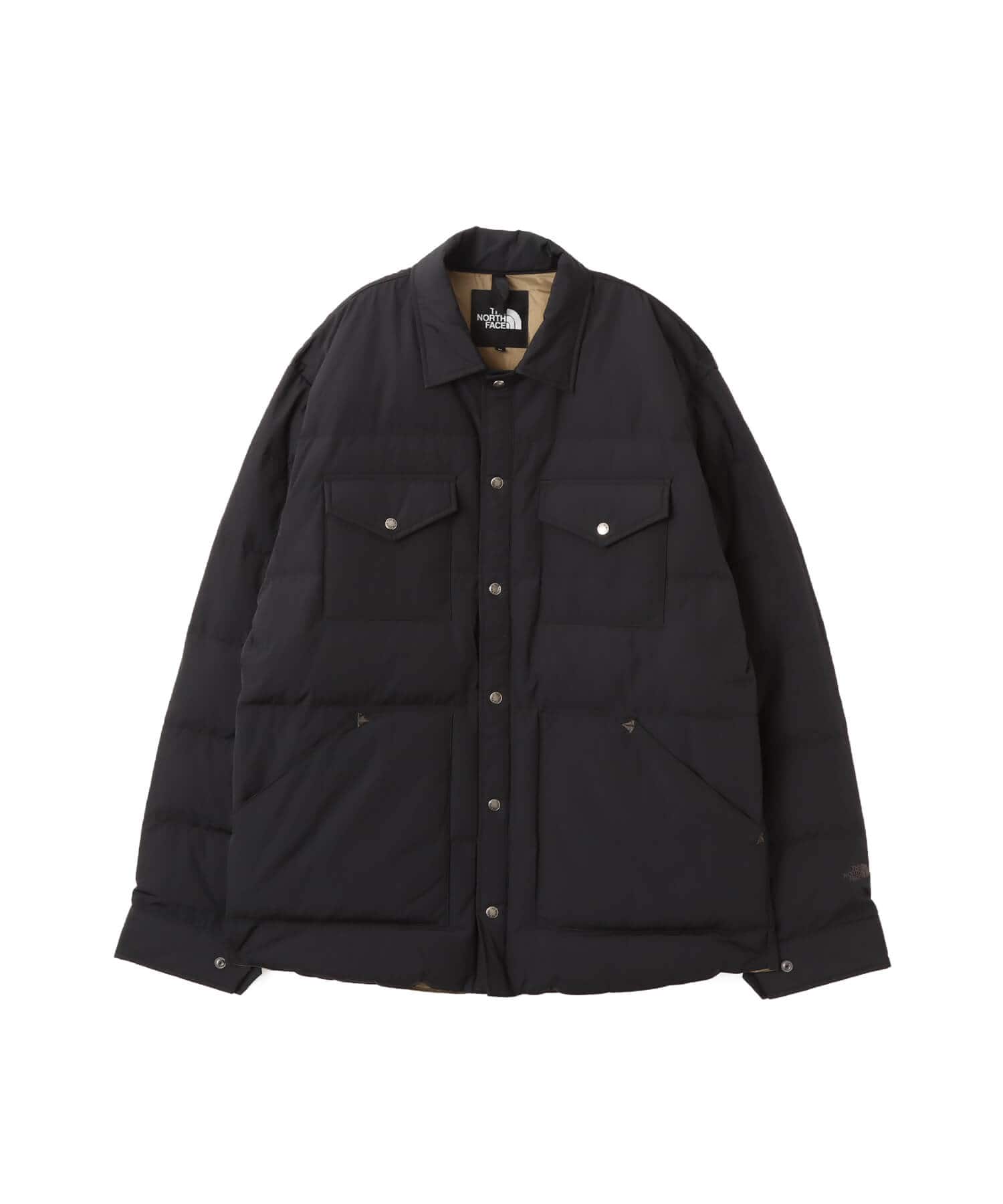 THE NORTH FACE Stuffed Shirt ブラックのメイン画像