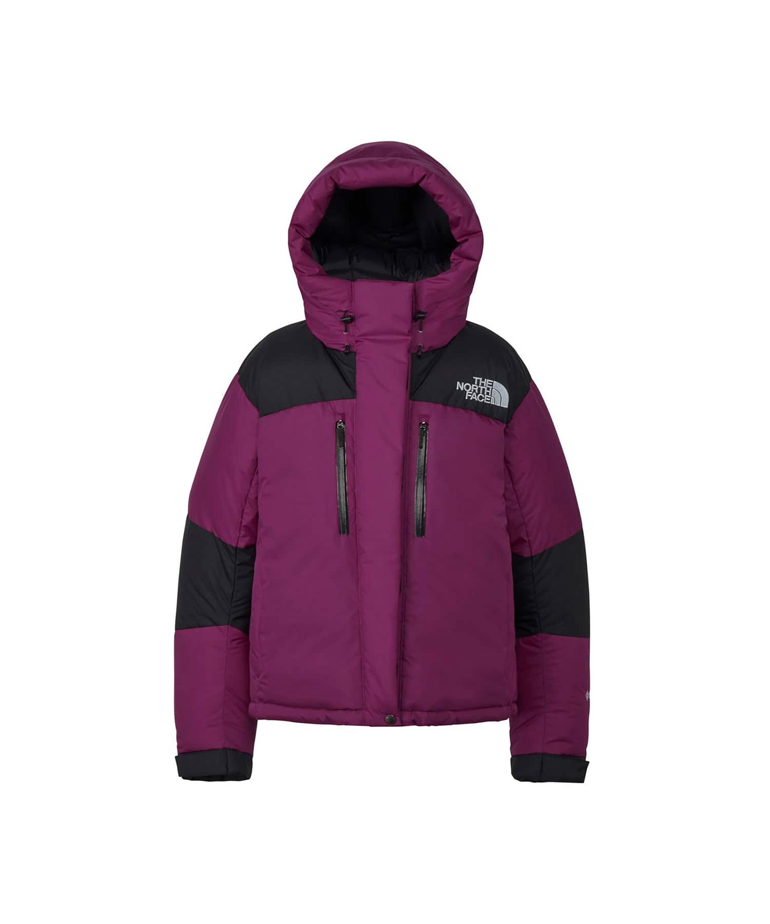 THE NORTH FACE Womens Short Baltoro Light Jacket ブラックxロックスバリーピンクのメイン画像