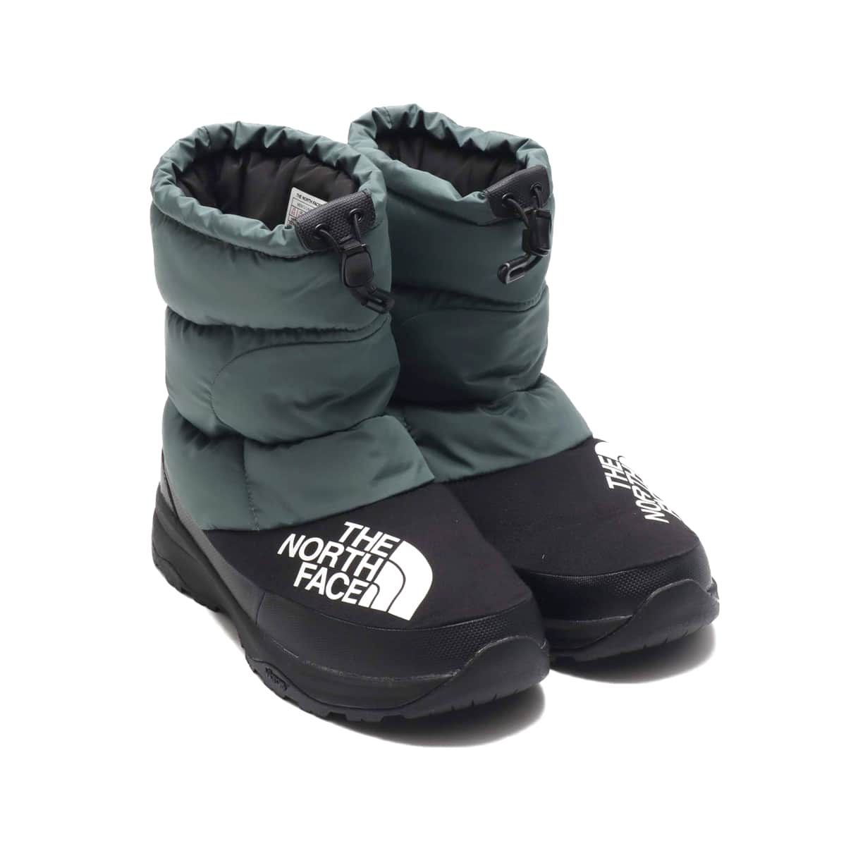 THE NORTH FACE NUPTSE DOWN BOOTIE ジャングルグリーン/ブラック 19FW-I_photo_large