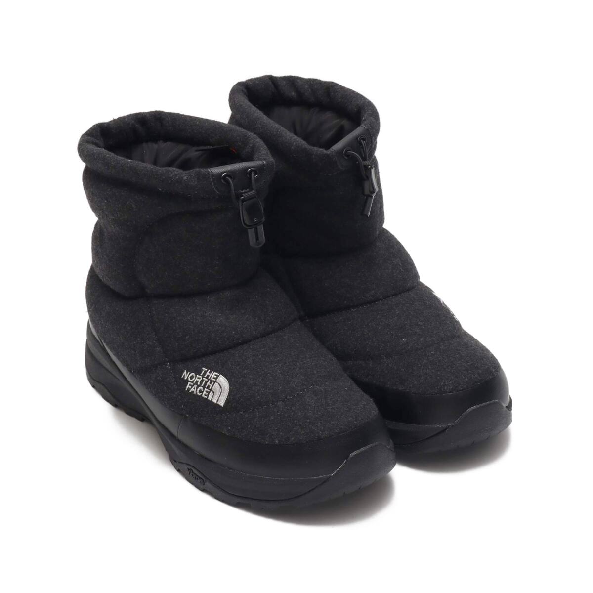 THE NORTH FACE NUPTSE WOOL SHORT チャコール 19FW-I_photo_large