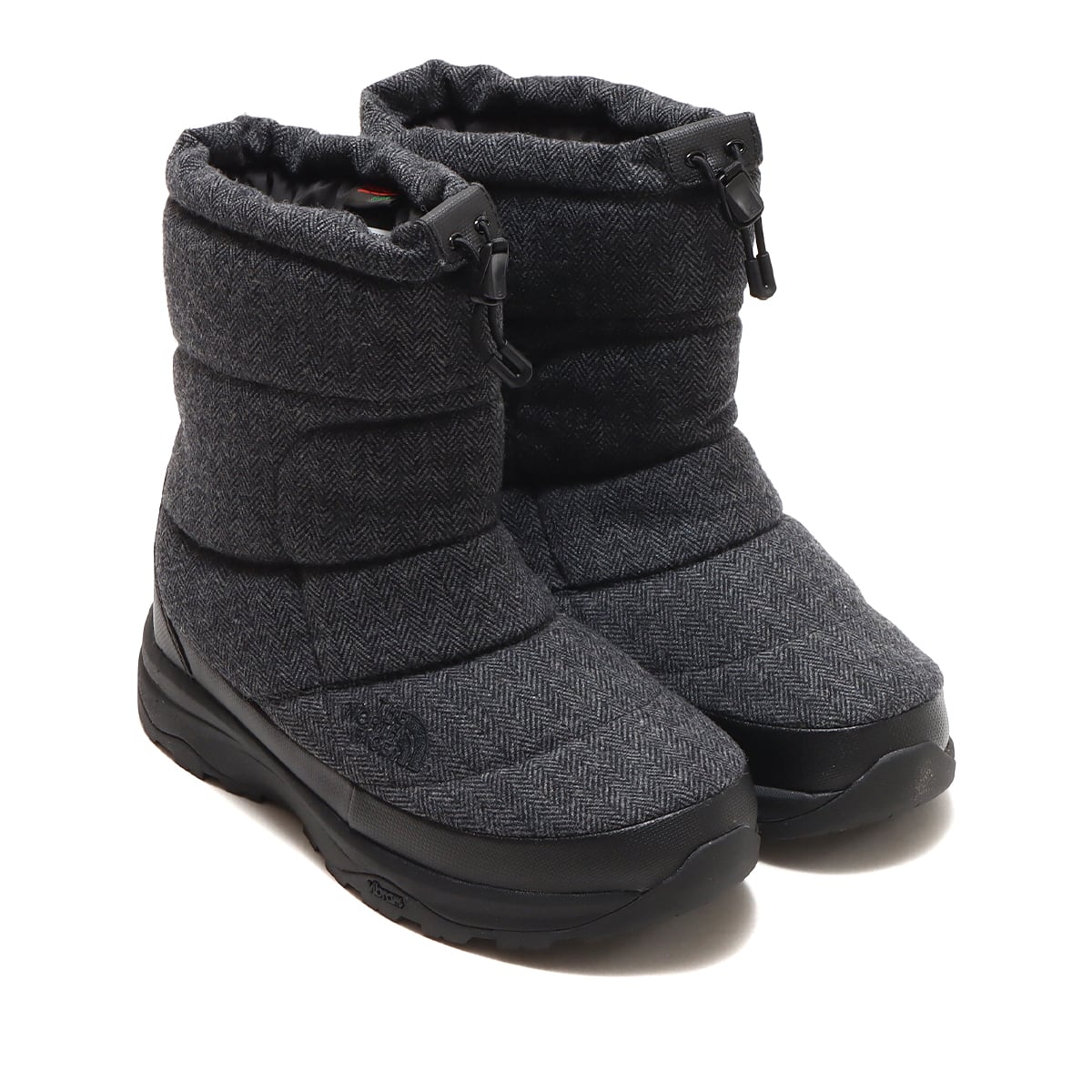 THE NORTH FACE NUPTSE BOOTIE WP VII ウールブラック×TNFブラック 22FW-I