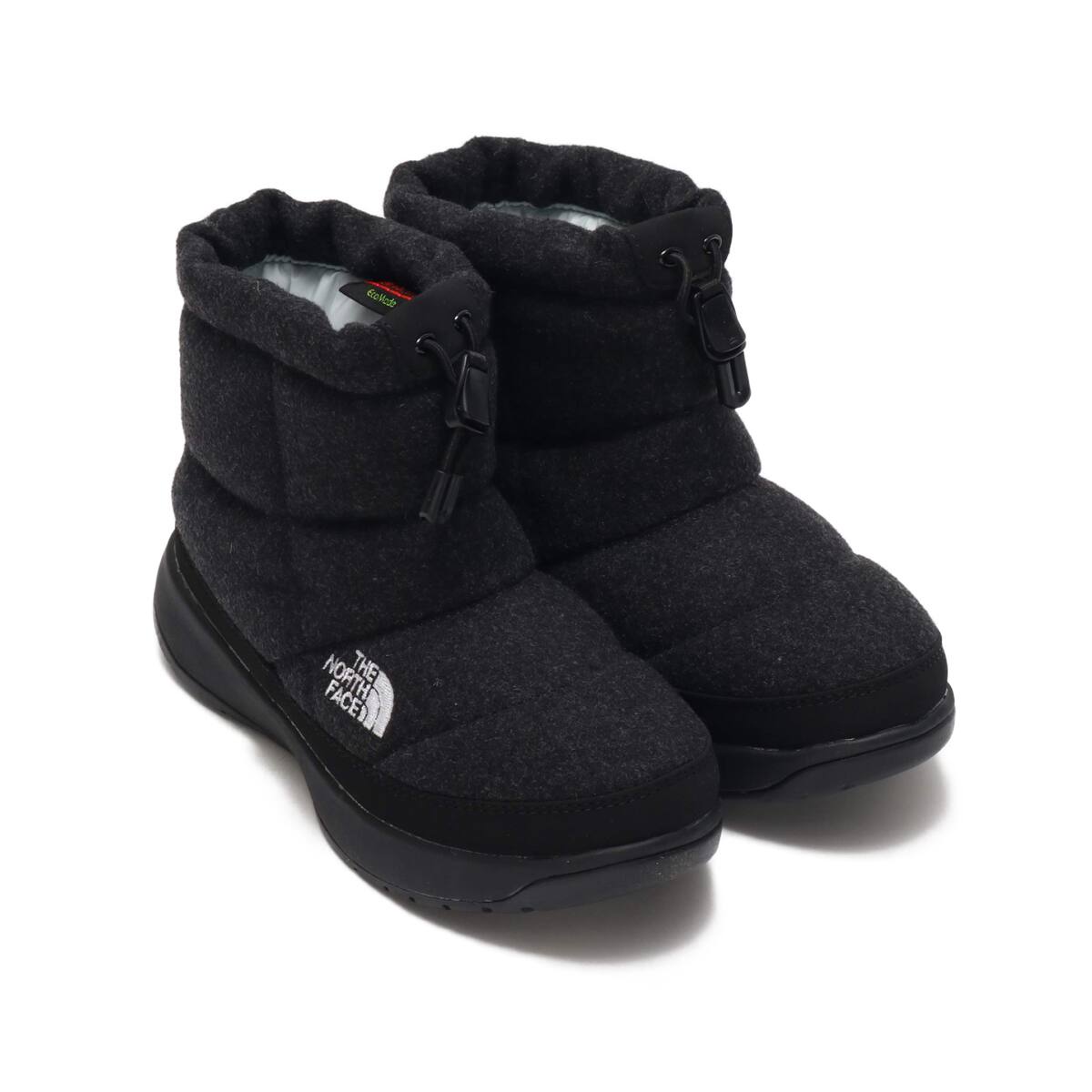 THE NORTH FACE W NUPTSE WOOL SHOR チャコール 19FW-I_photo_large