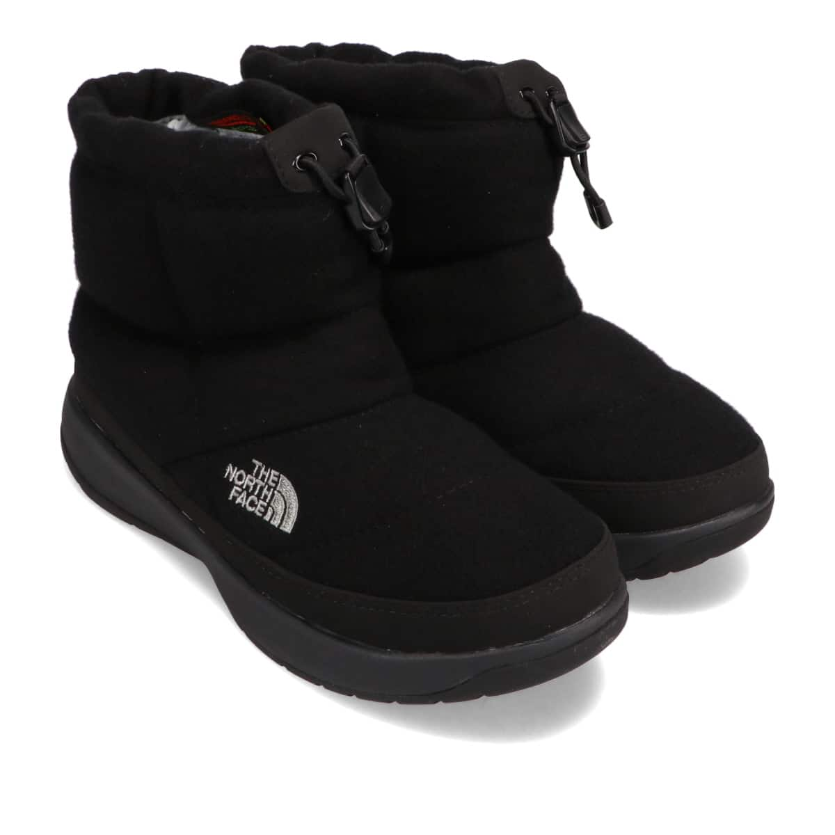 The North Face W Nuptse Bootie Wool V Short Tnf Black fw I