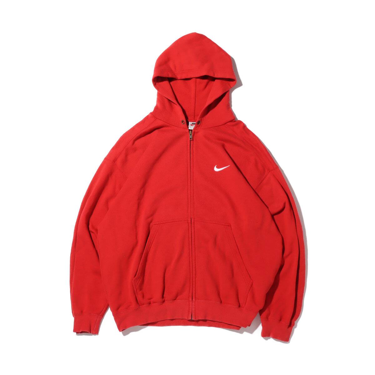 Nike Swoosh Zip Parka 90年 ナイキ スウッシュ ジップパーカー 90ネンダイ ユーズド Red ho I
