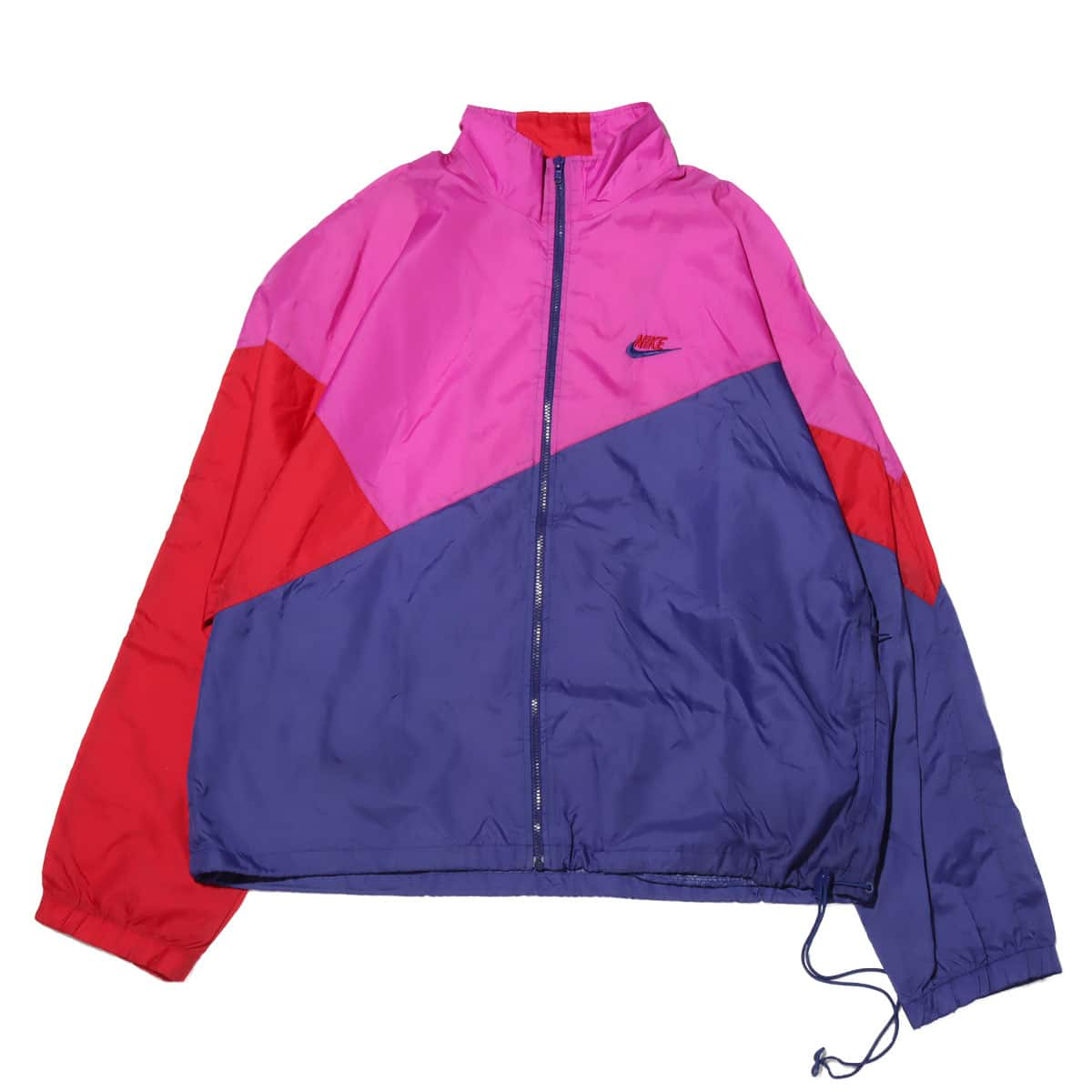 NIKE NYLON JACKET 90年代 (USED) PINK/BLUE 20HO-I