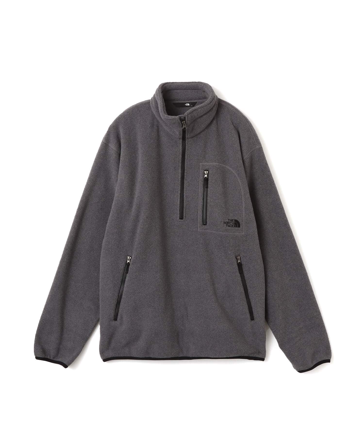 THE NORTH FACE Field Fleece Half Zip ミックスグレーのメイン画像