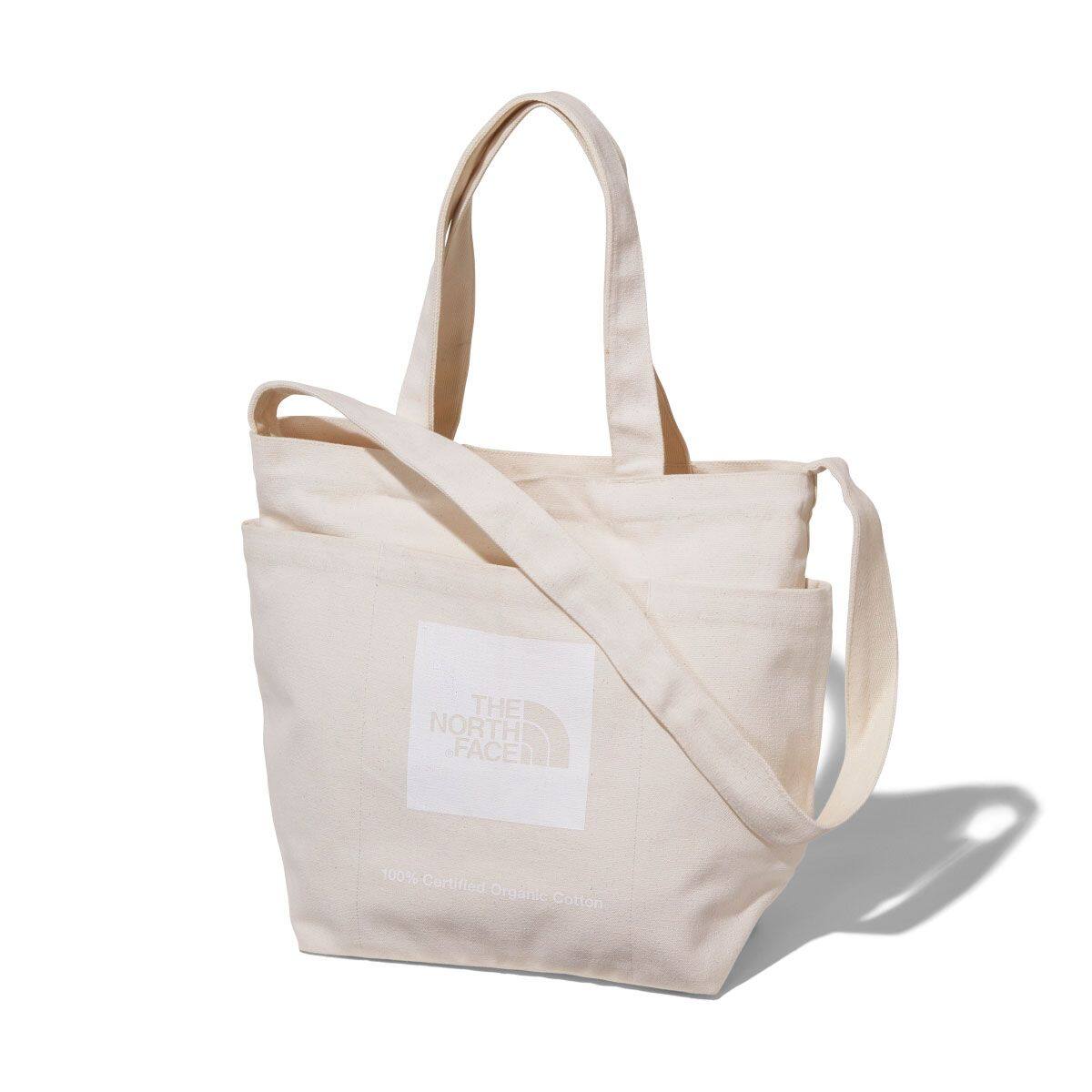 THE NORTH FACE UTILITY TOTE NATURAL/WHITE 21FW-Iのメイン画像