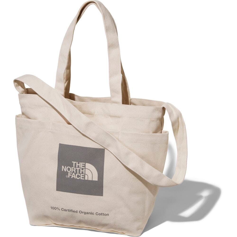 THE NORTH FACE UTILITY TOTE NATURAL/ZINC GREY 21FW-Iのメイン画像