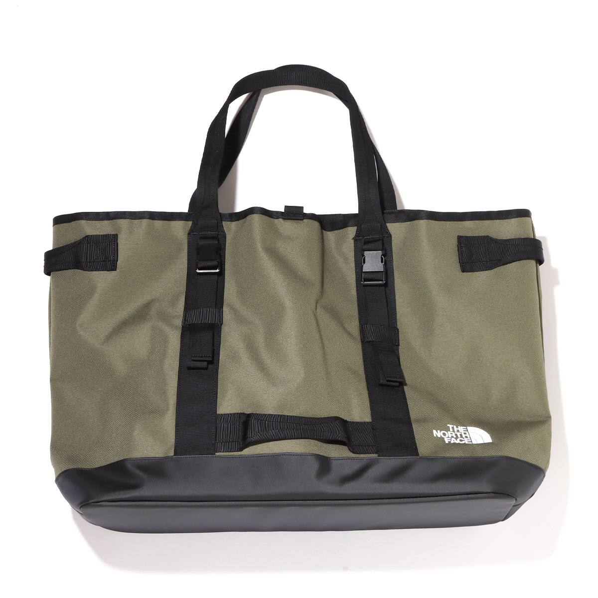 THE NORTH FACE FIELUDENS GEAR TOTE M NEWTAUPEGREEN 22SS-I