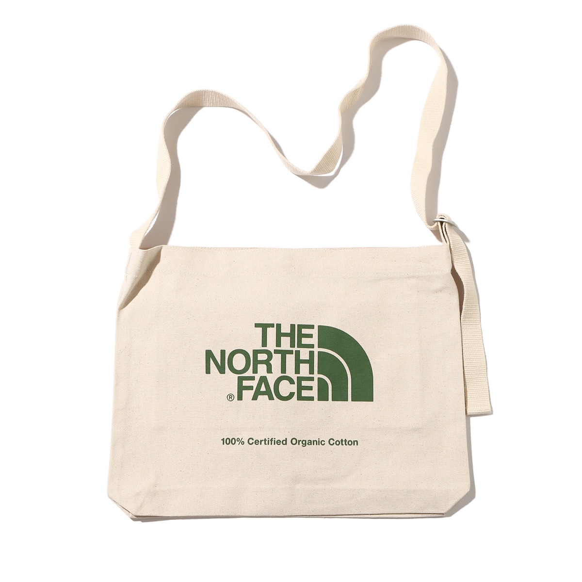 THE NORTH FACE ORGANIC COTTON MUSETTE ナチュラルxピンヤードグリーン 23SS-I