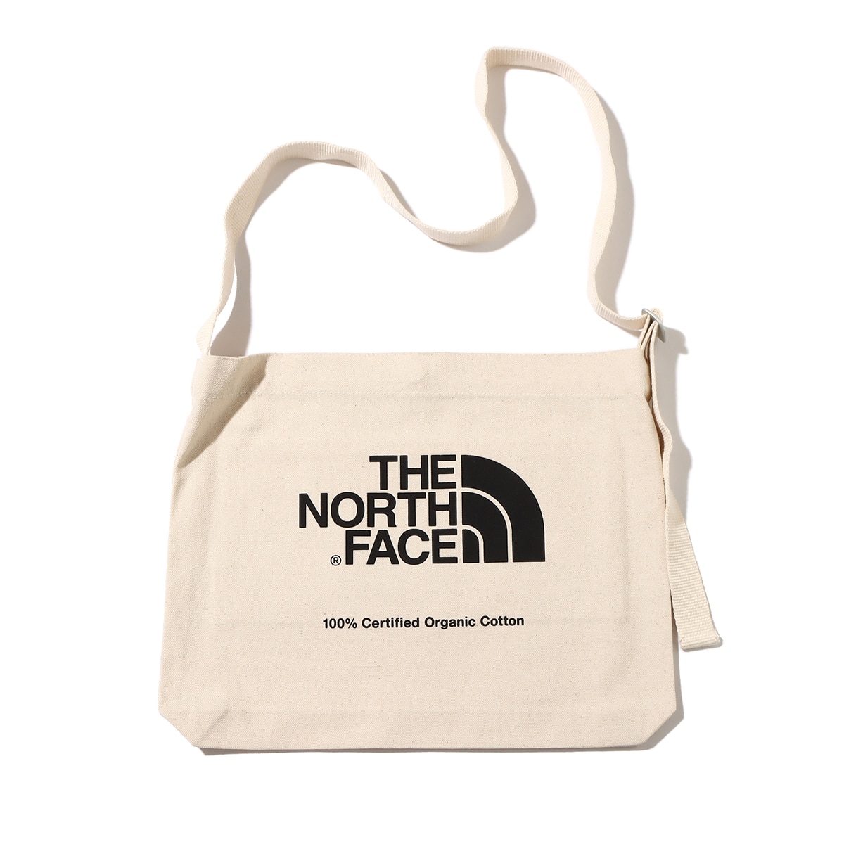 THE NORTH FACE ORGANIC COTTON MUSETTE ナチュラルxブラック 23SS-Iのメイン画像