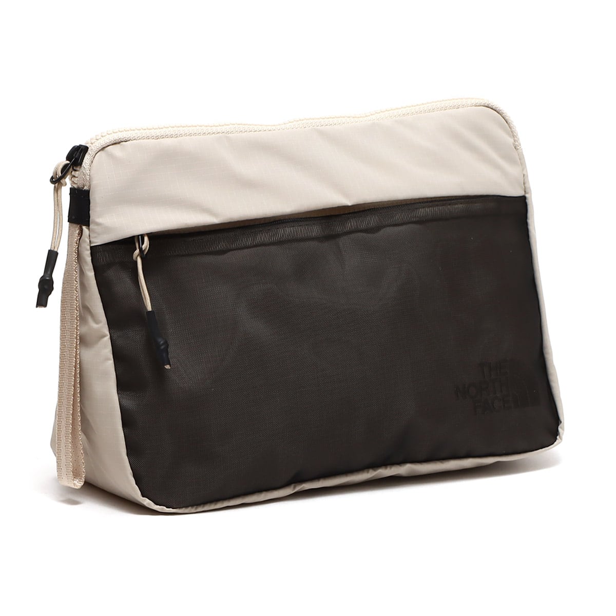 THE NORTH FACE GLAM POUCH M フォッシルアイボリー 23SS-Iのメイン画像