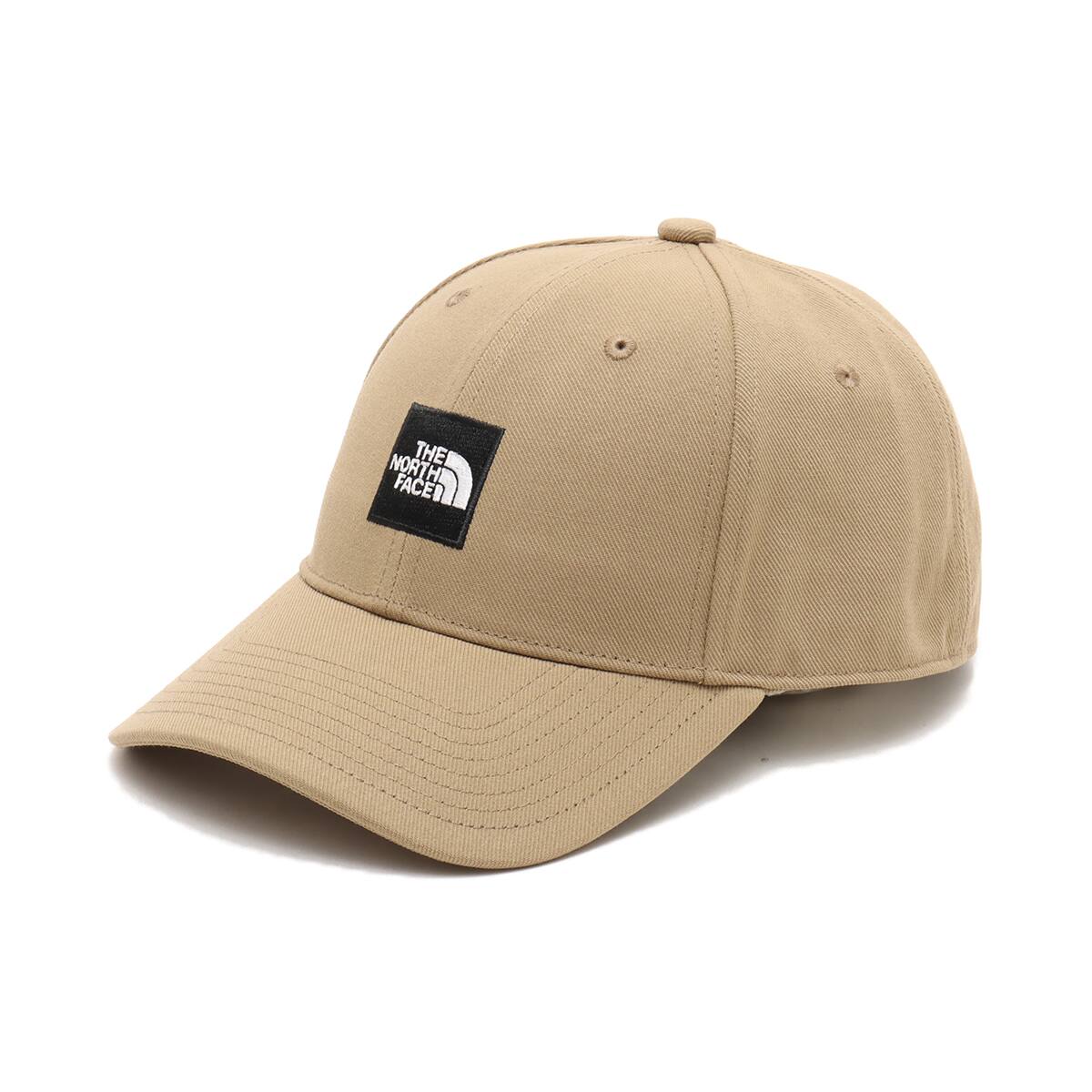 THE NORTH FACE SQUARE LOGO CAP クラシックカーキ（ザ・ノース