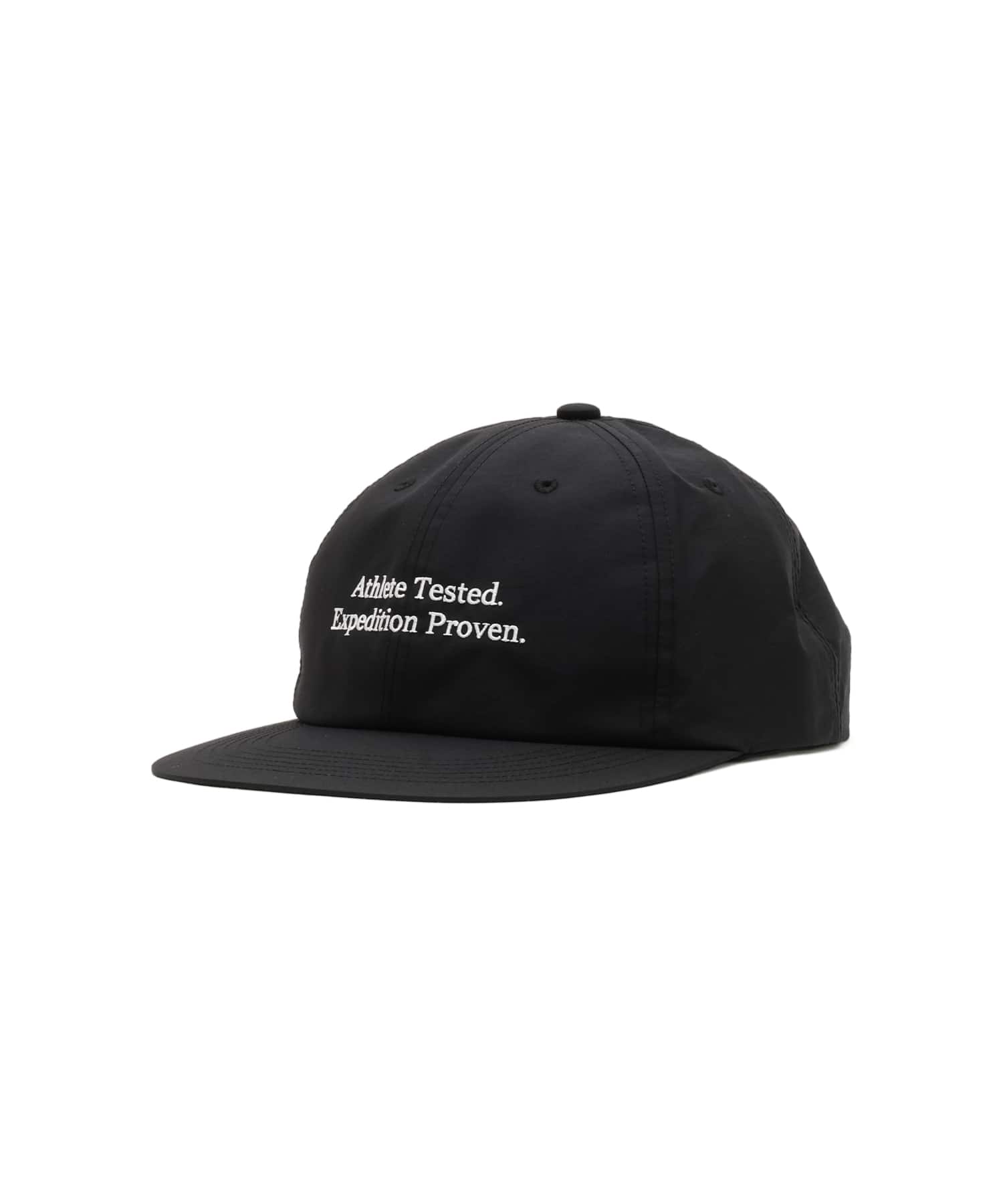 THE NORTH FACE WORD EMBROID SIX PANEL CAP ブラックのメイン画像