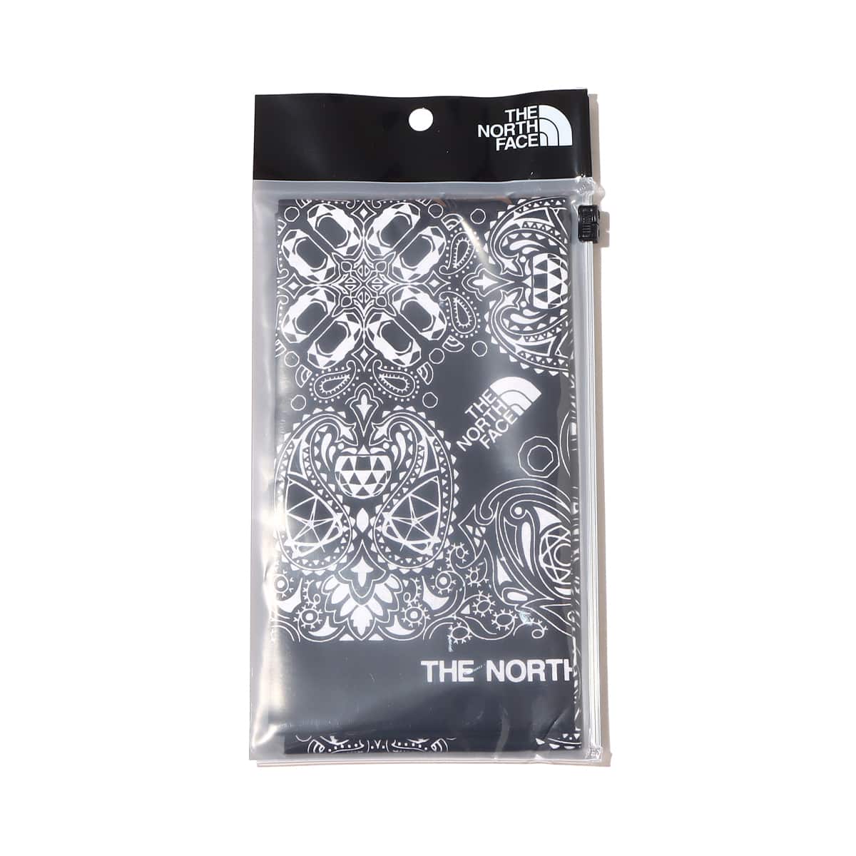 THE NORTH FACE GEOPAISLEY BANDANA ブラック 22FW-Iのメイン画像