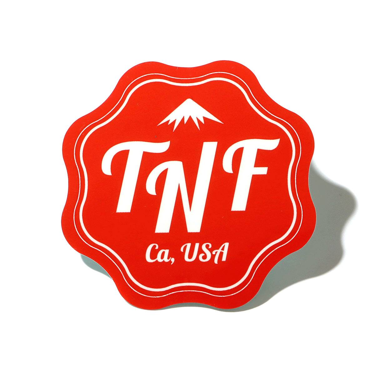 THE NORTH FACE TNF PRINT STICKER シェルター 22SS-Iのメイン画像